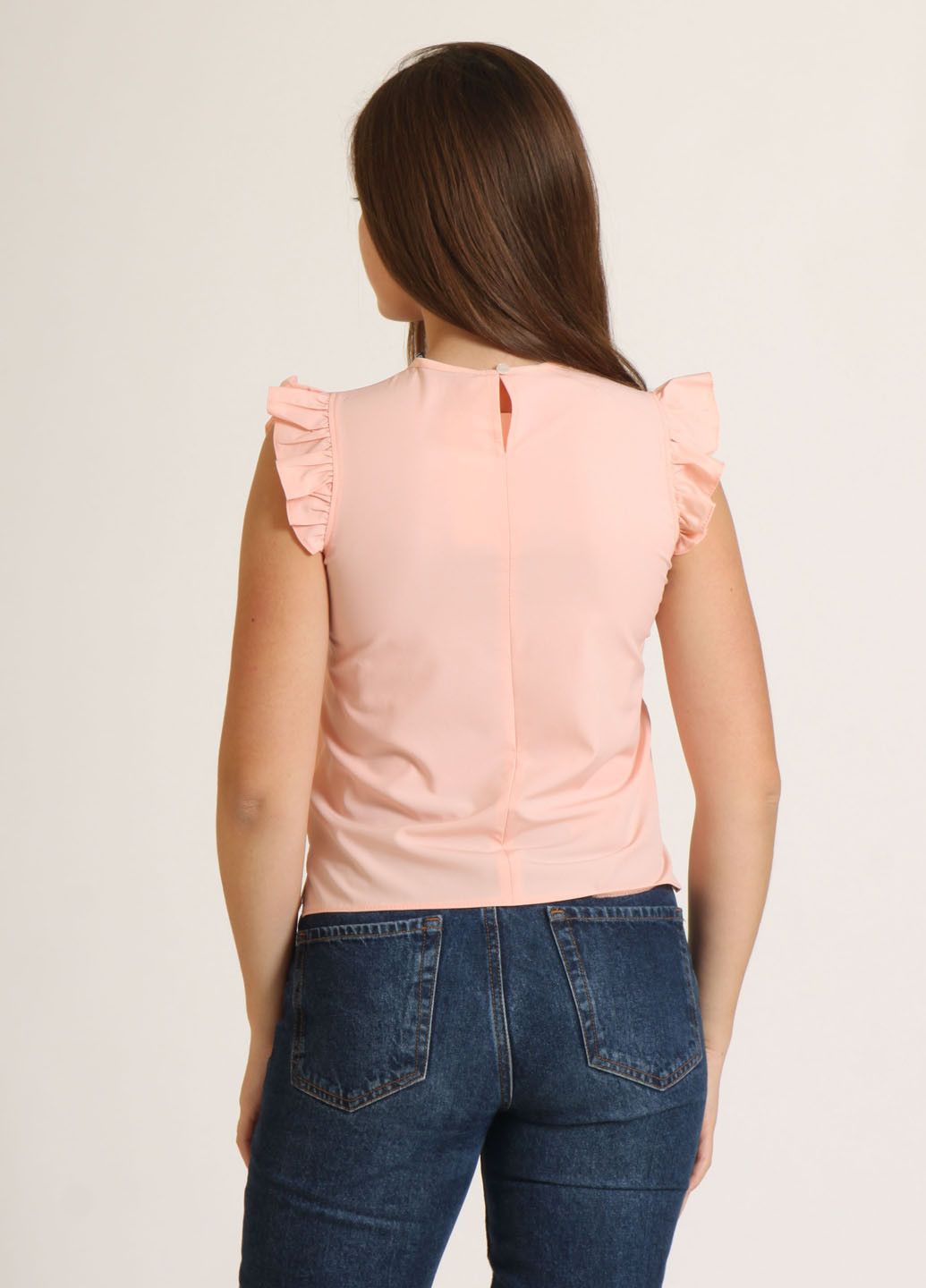 Светло-розовая летняя блуза InDresser