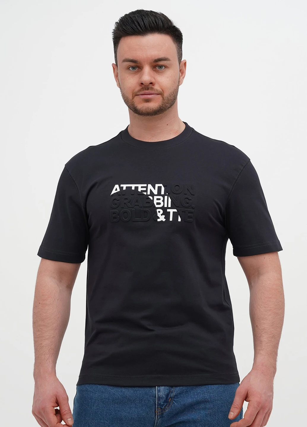 Черная футболка Trend Collection