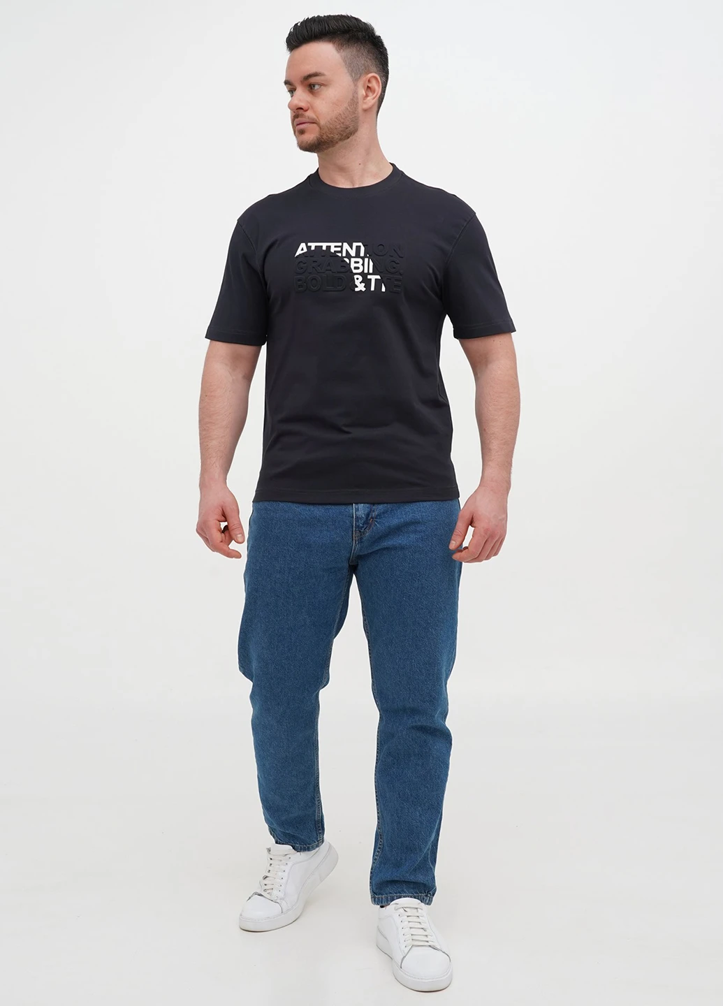 Черная футболка Trend Collection