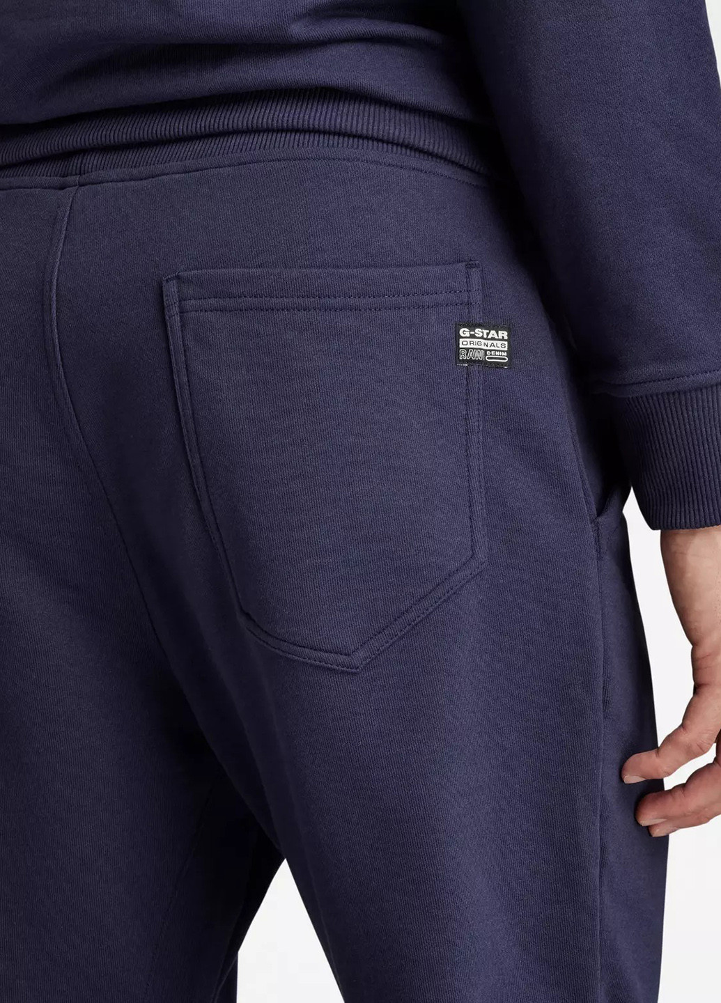 Темно-синие спортивные демисезонные джоггеры брюки G-Star Raw
