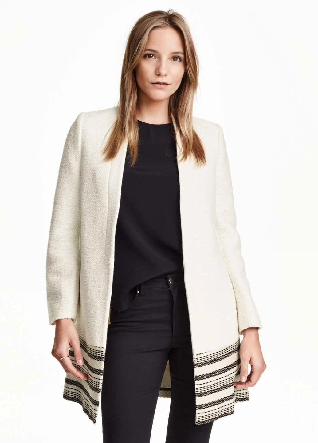 Молочное демисезонное Пальто H&M