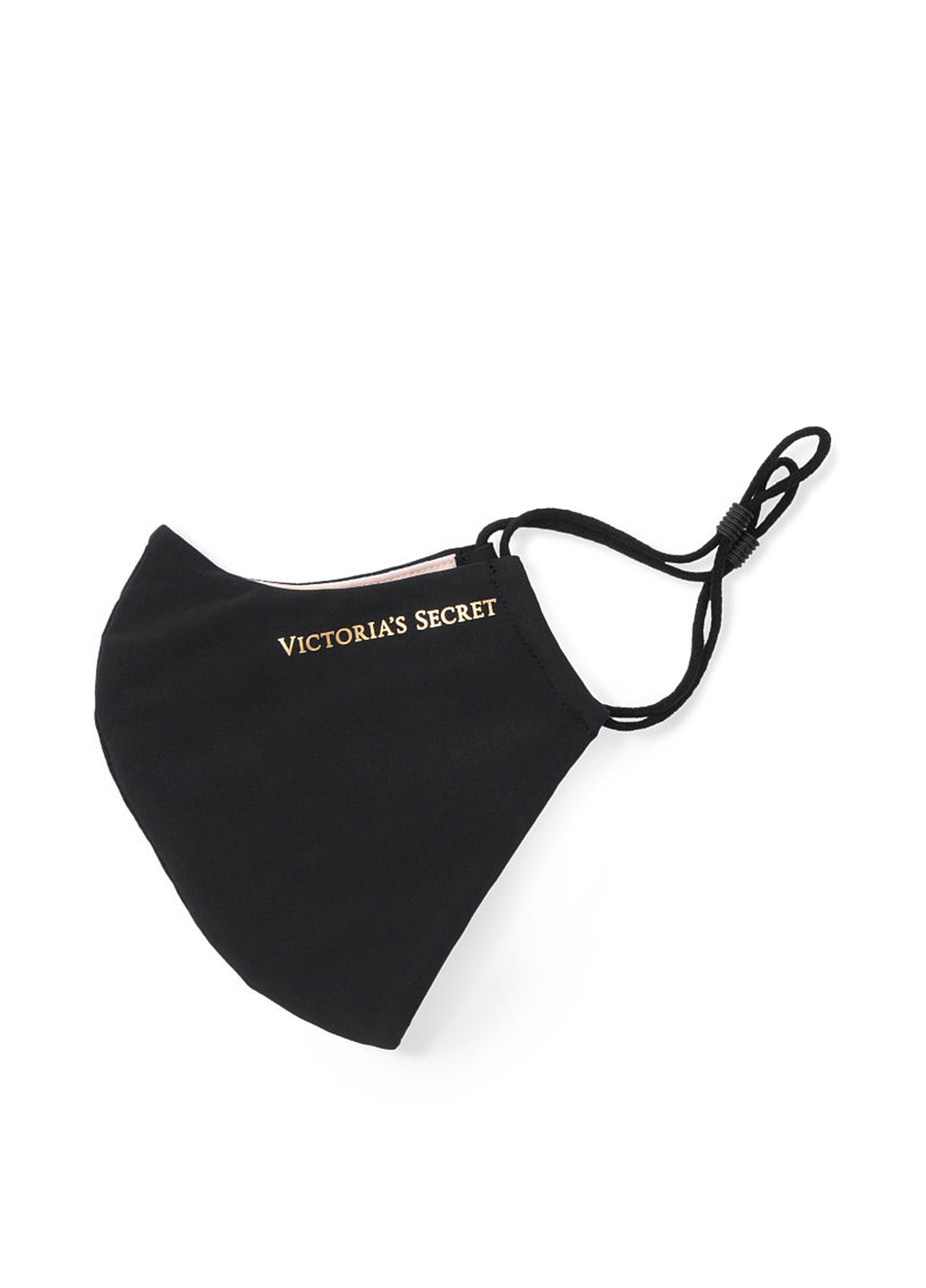 Многоразовая маска Victoria's Secret логотип чёрная