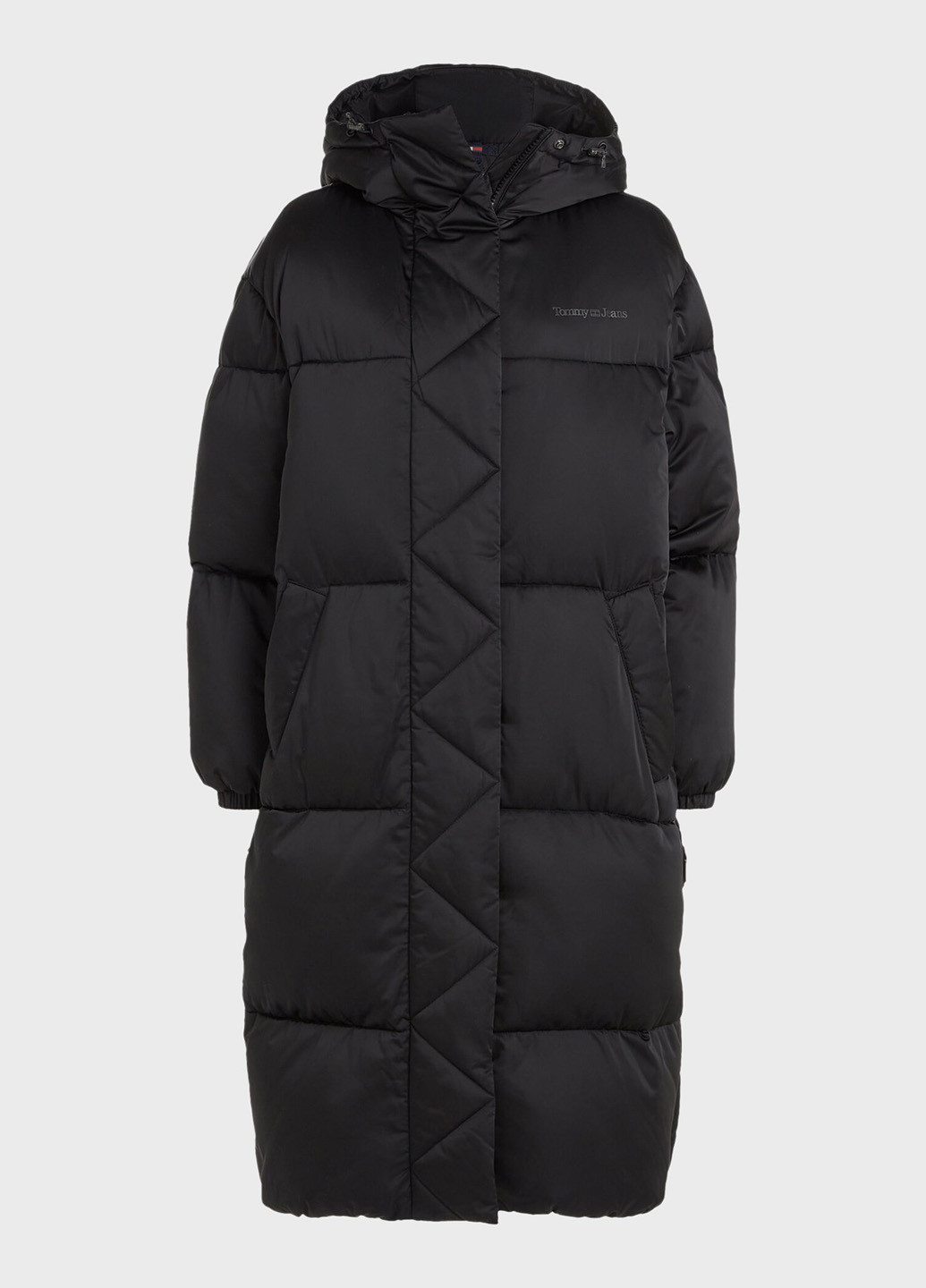 Черная зимняя куртка Tommy Jeans