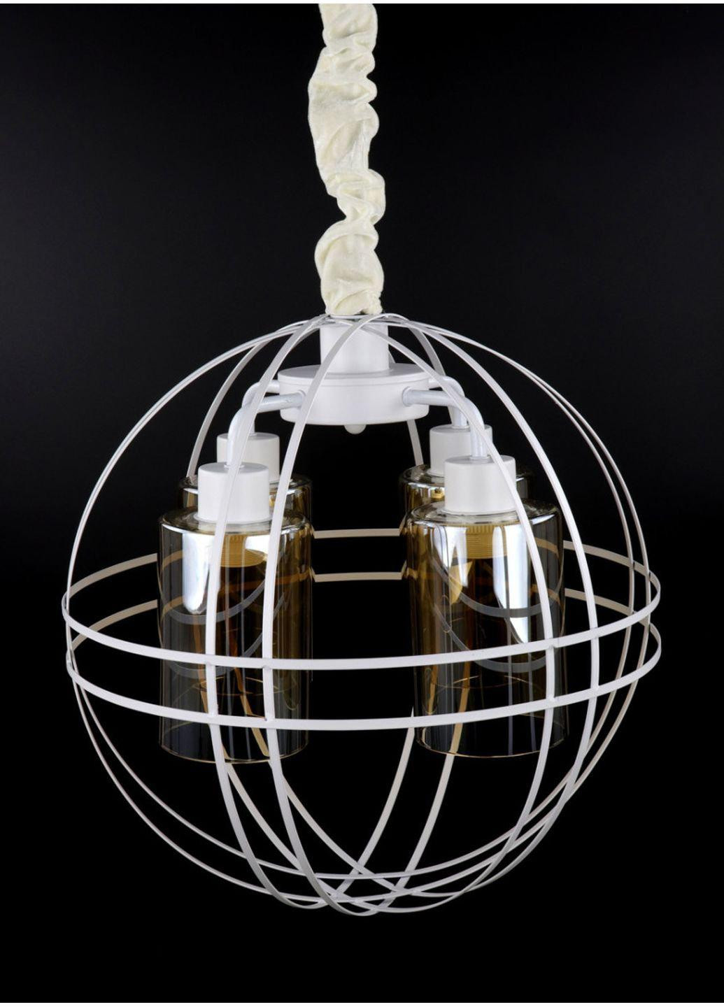 Люстра підвісна стельова в стилі LOFT (лофт) 12525/4-wh Білий 50х41х41 см. Sunnysky (253122296)