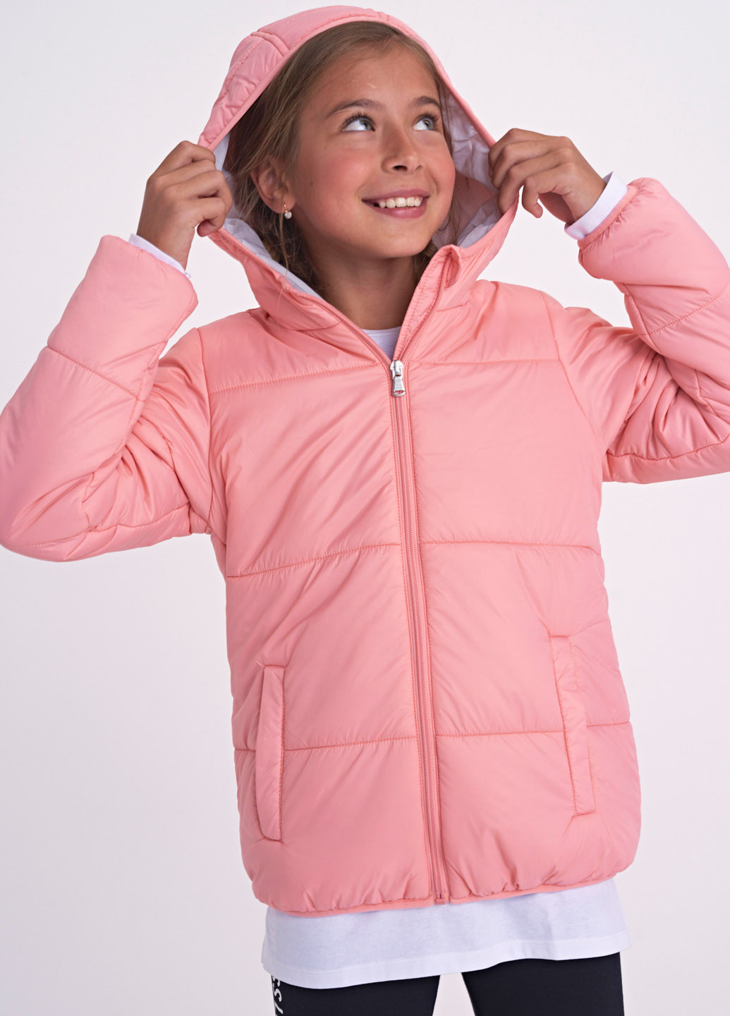 Розовая демисезонная куртка SELA