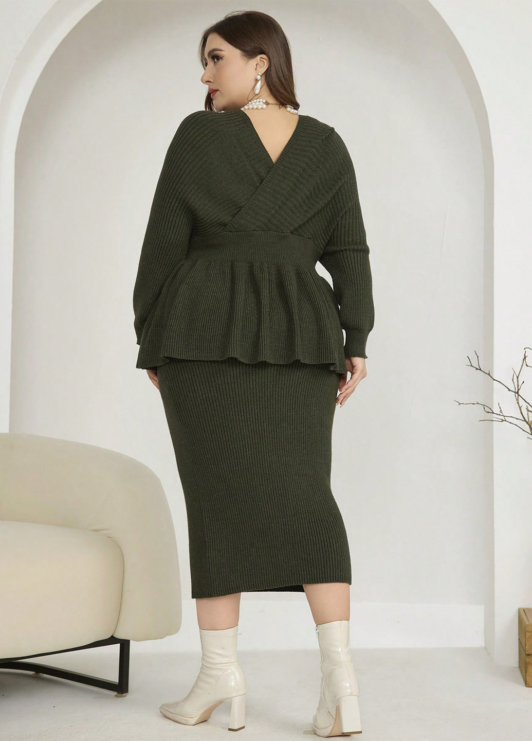 Костюм (пуловер, спідниця) SHEIN (333366031)