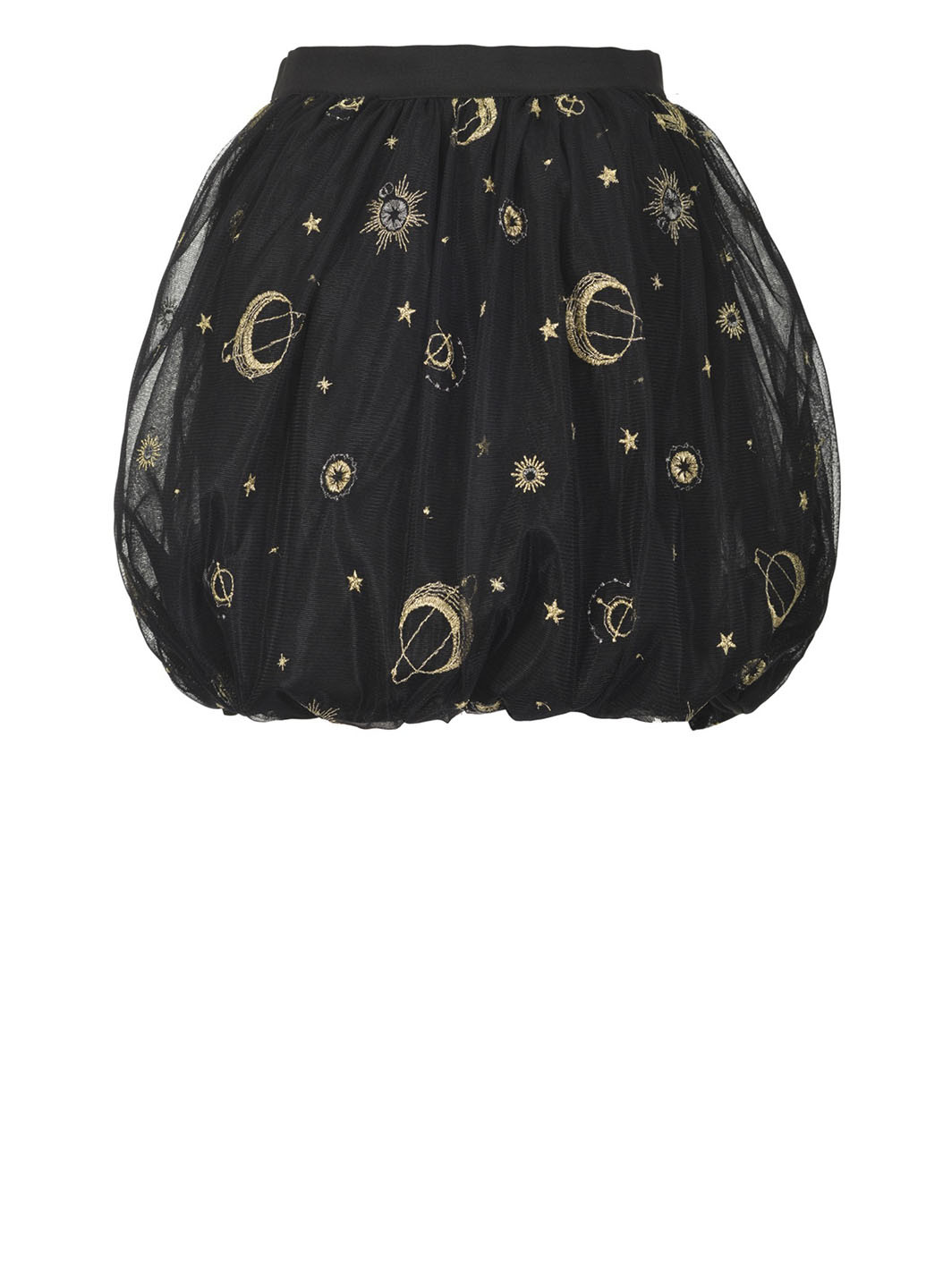 Черная кэжуал с рисунком юбка Pinko