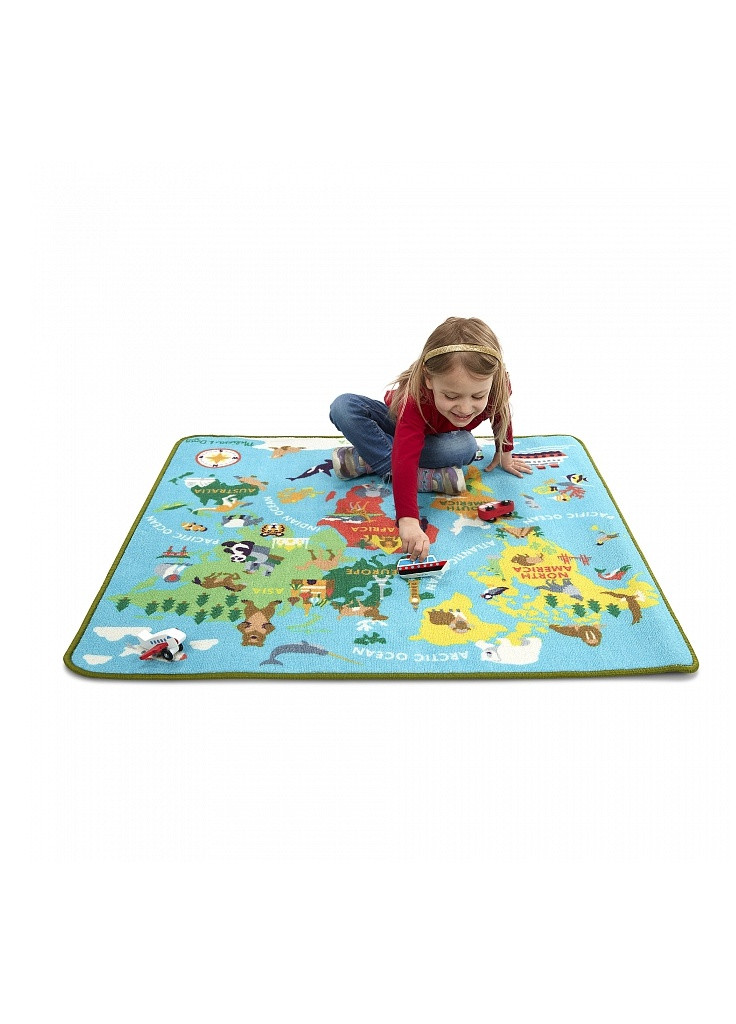 Дитячий килимок Карта світу (MD15194) Melissa&Doug (254078970)