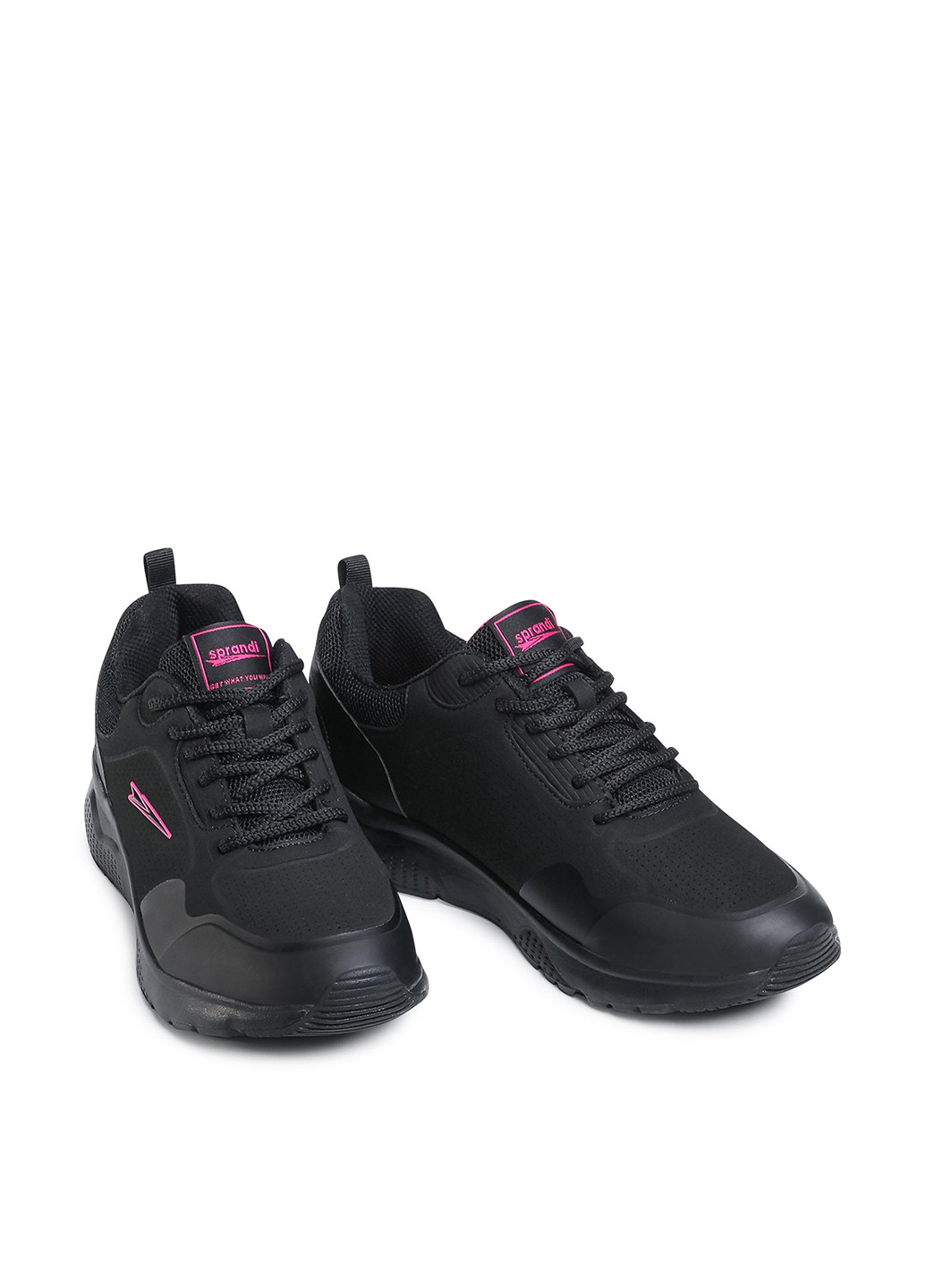Чорні осінні кросівки wp07-181112-01 Sprandi