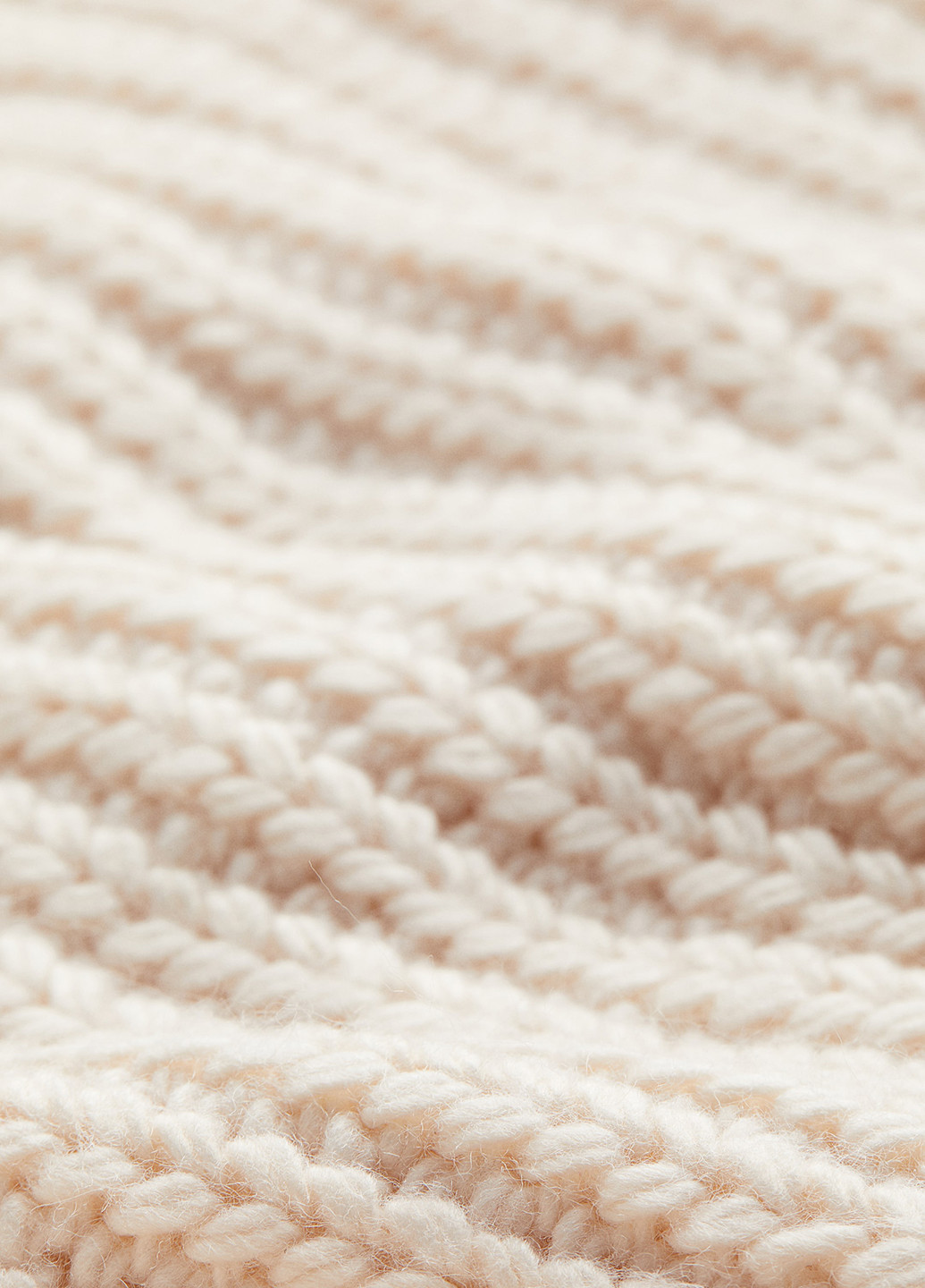 Кремовий зимовий пуловер пуловер H&M