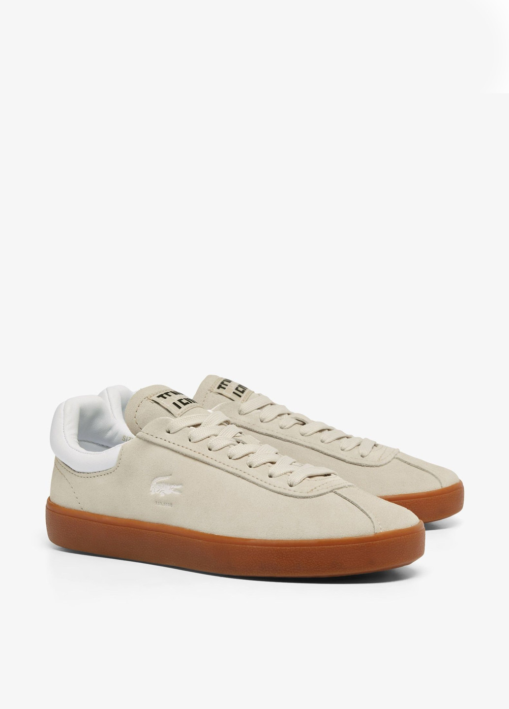 Кроссовки Lacoste BASESHOT белые демисезоны (348430493)