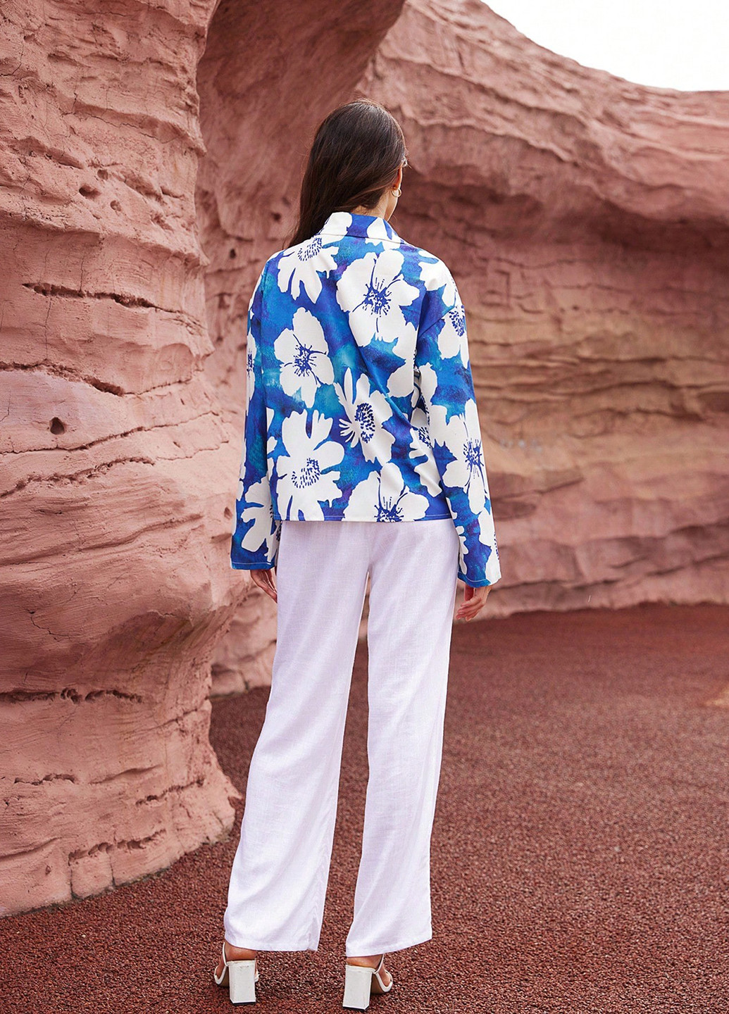 Комбінована блуза SHEIN