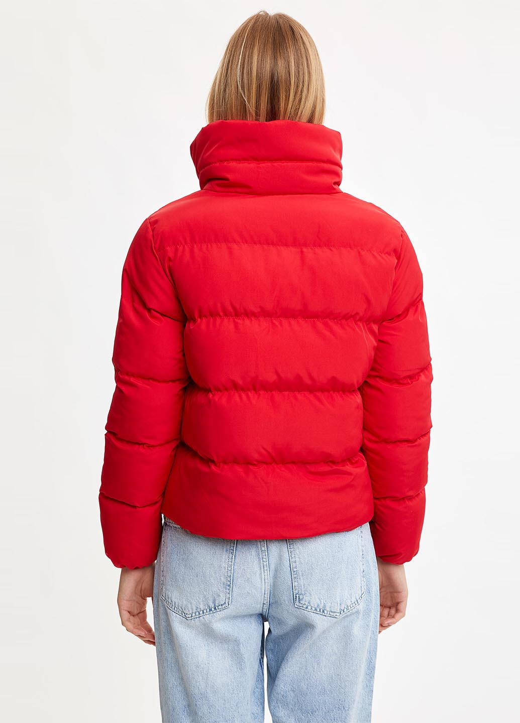Красная зимняя куртка DeFacto