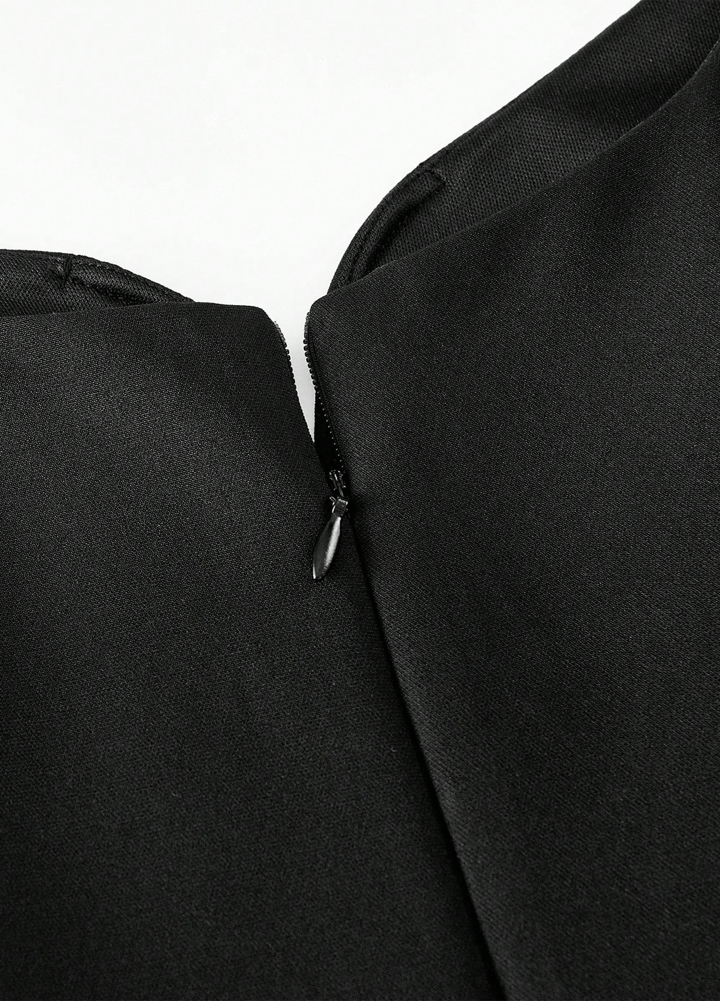 Черное вечернее платье SHEIN однотонное