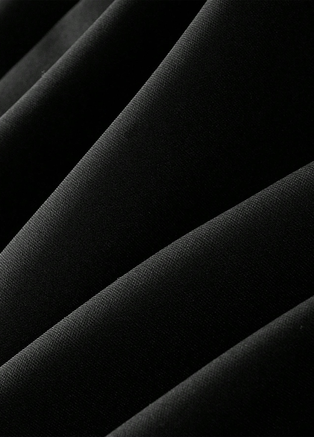 Черное вечернее платье SHEIN однотонное