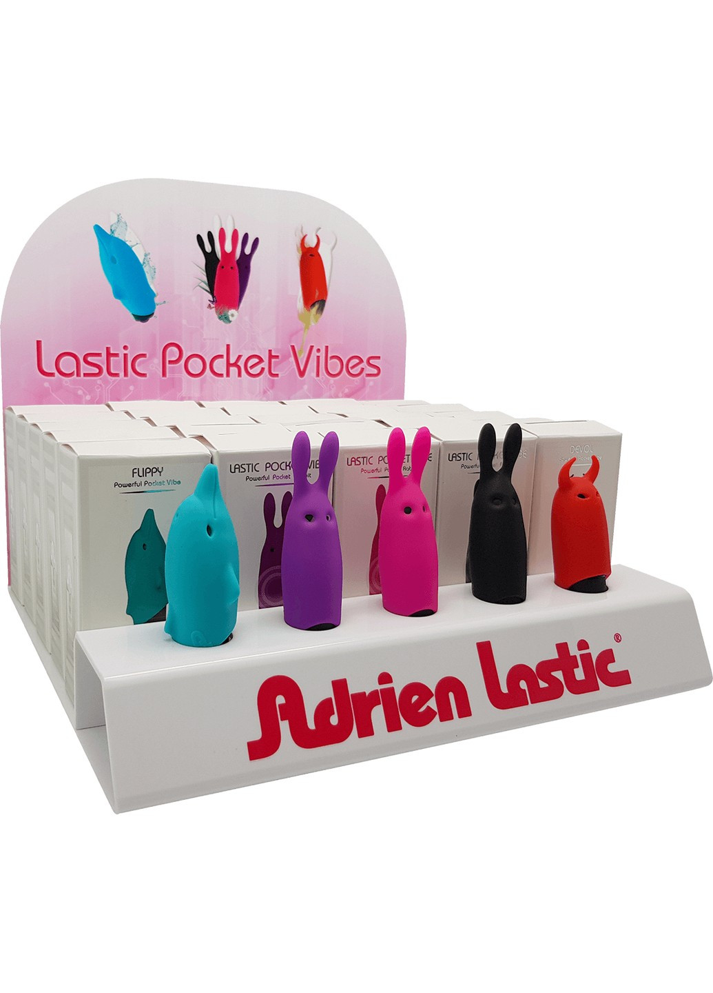 Набор вибраторов Promo Pack Pocket Vibe (25 шт + тестеры) Adrien Lastic (252639483)