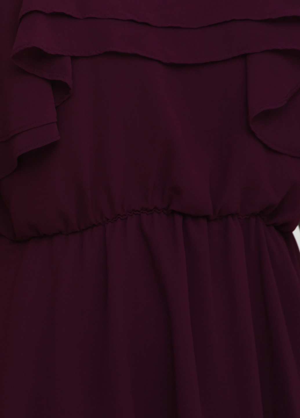 Сливовое кэжуал платье Mi Ami однотонное