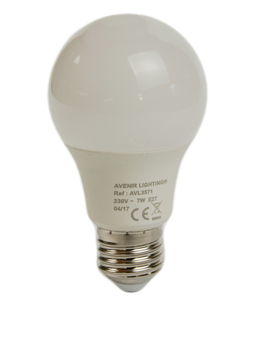 Лампочка энергосберегающая E27, 7W Avenor белая