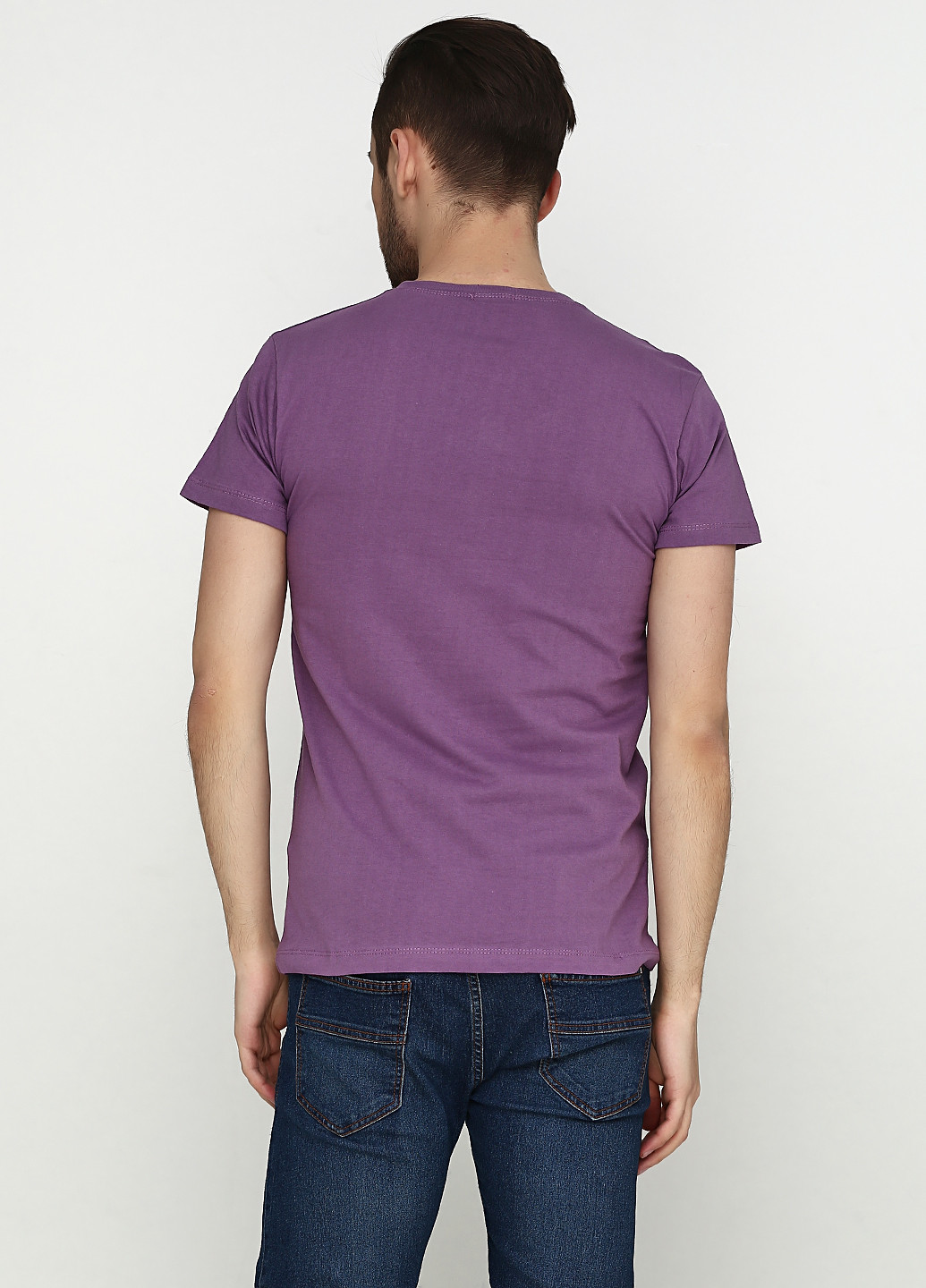 Фіолетова футболка Dinersi