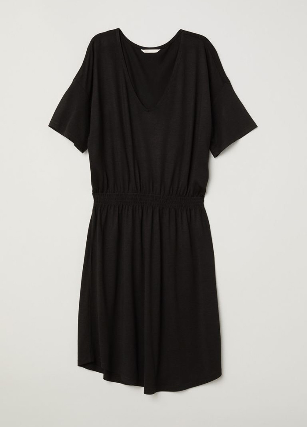 Чорна кежуал сукня, сукня H&M однотонна