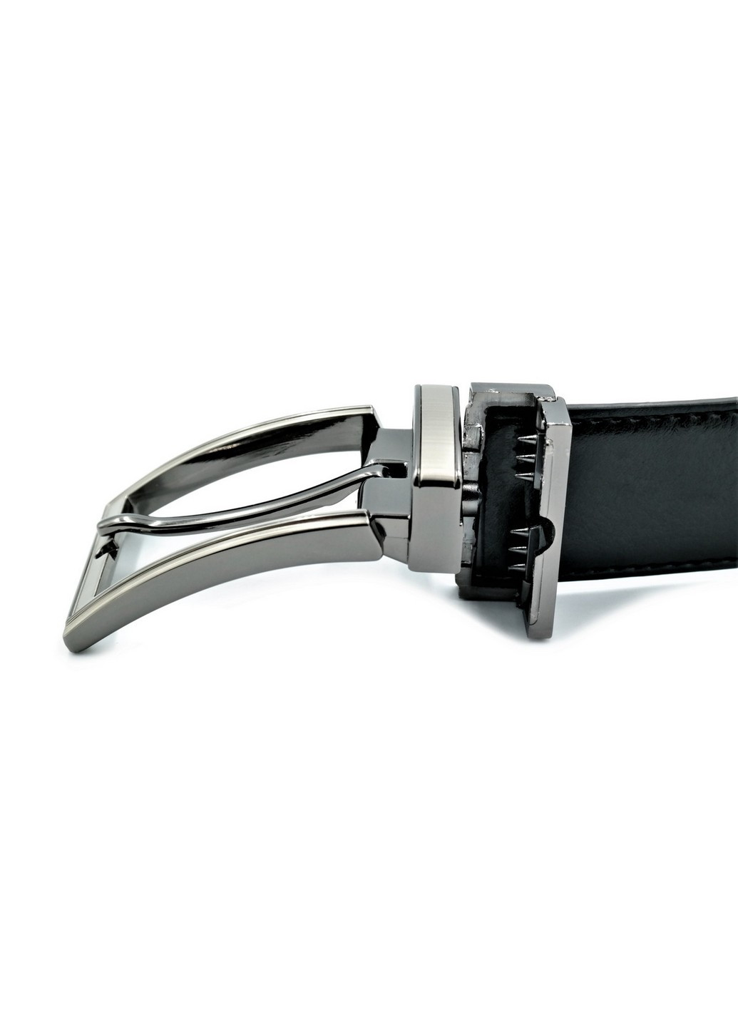 Двухсторонний кожаный ремень мужской 110-125х3,5 см Weatro (211366761)