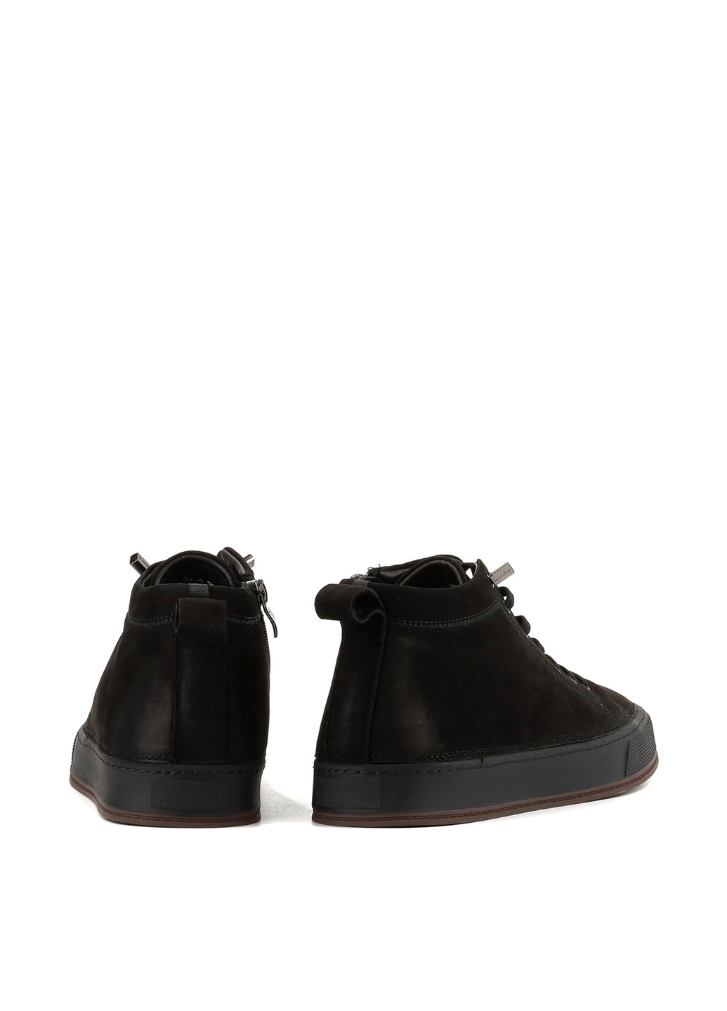 Черные зимние ботинки Le'BERDES