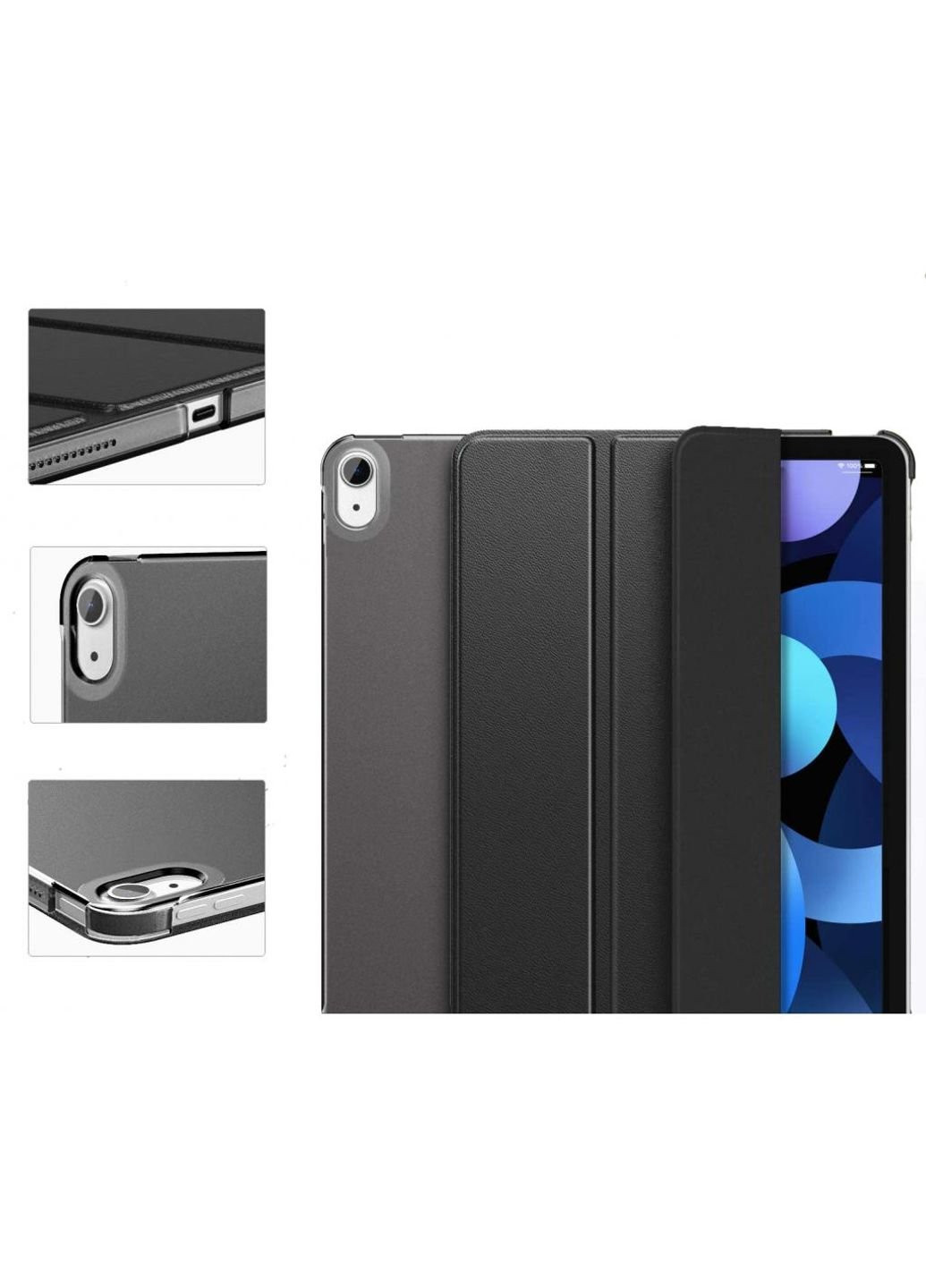 Чохол для планшета Smart Case Apple iPad Air 10.9 2020 Black (705487) BeCover (250199386)