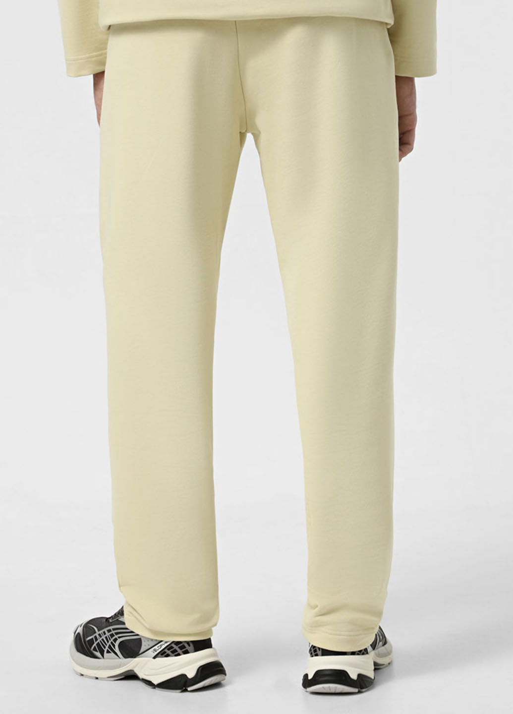Желтые кэжуал, спортивные демисезонные прямые брюки Promin