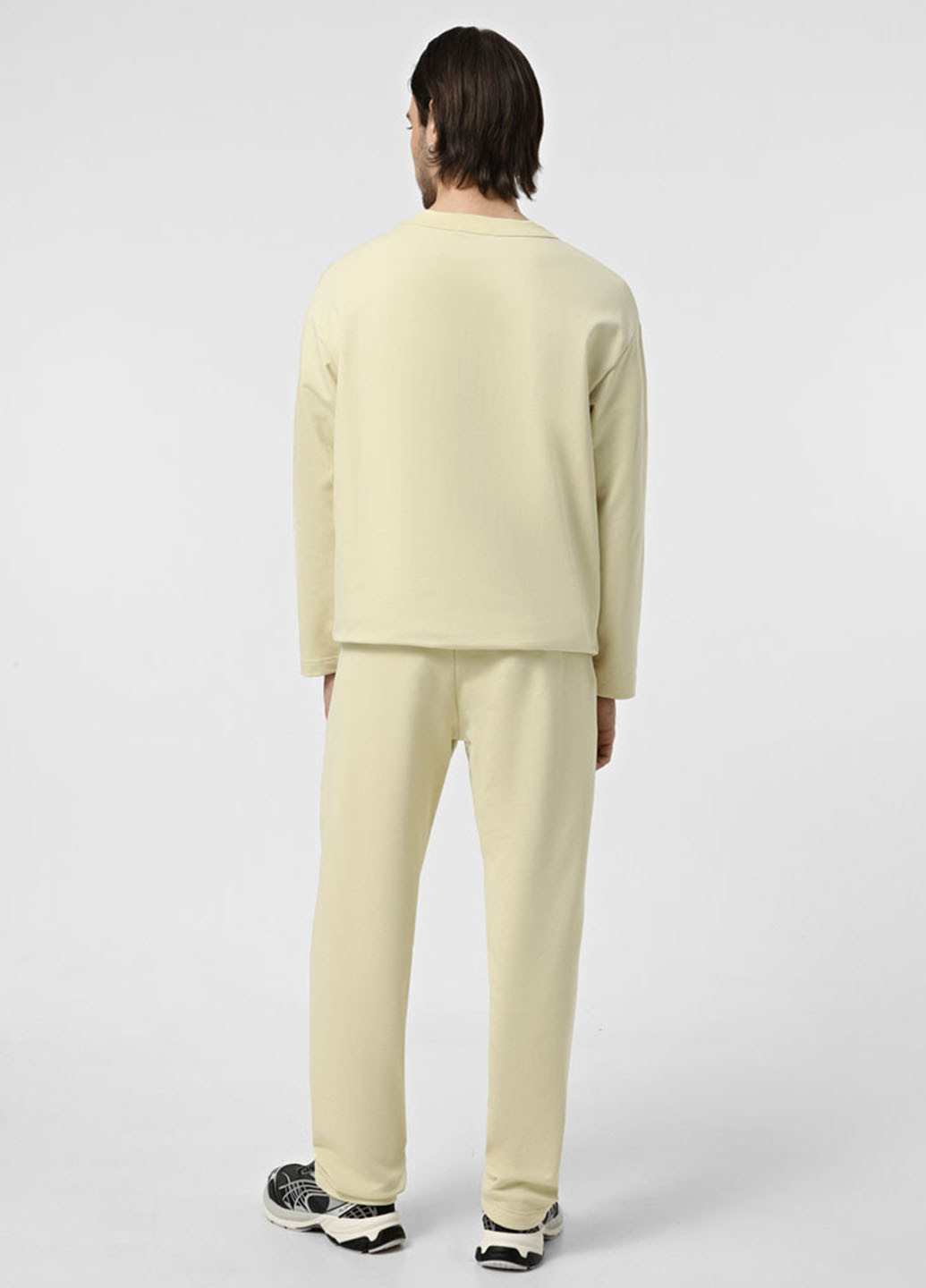 Желтые кэжуал, спортивные демисезонные прямые брюки Promin
