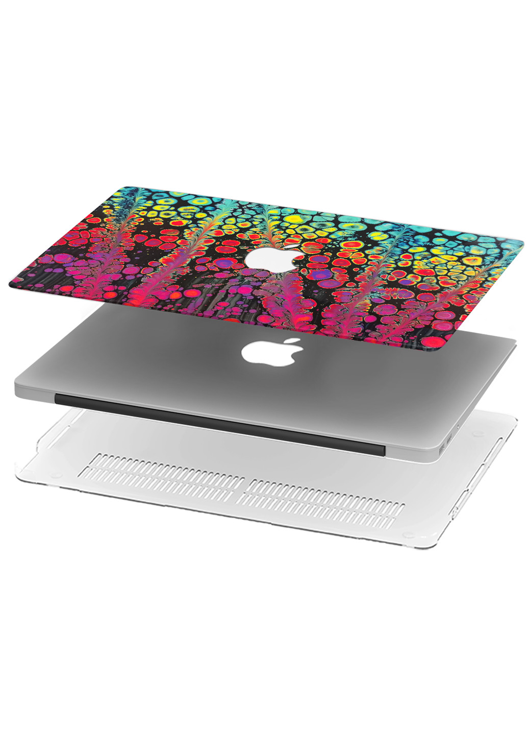 Чохол пластиковий для Apple MacBook 12 A1534 / A1931 Подряпини Текстура (3365-2795) MobiPrint (219124570)