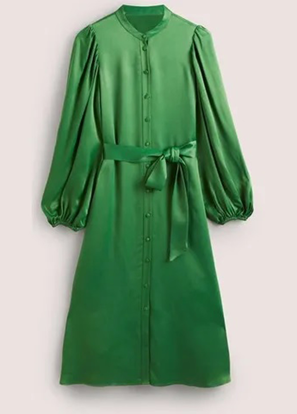 Зелена кежуал сукня а-силует Boden однотонна