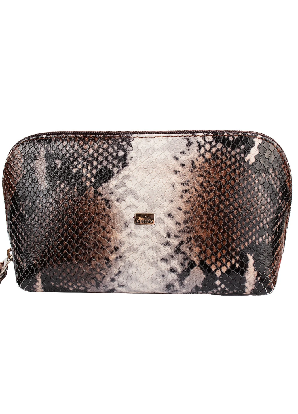 Женская кожаная косметичка 21х11,5х6 см Desisan (253174405)