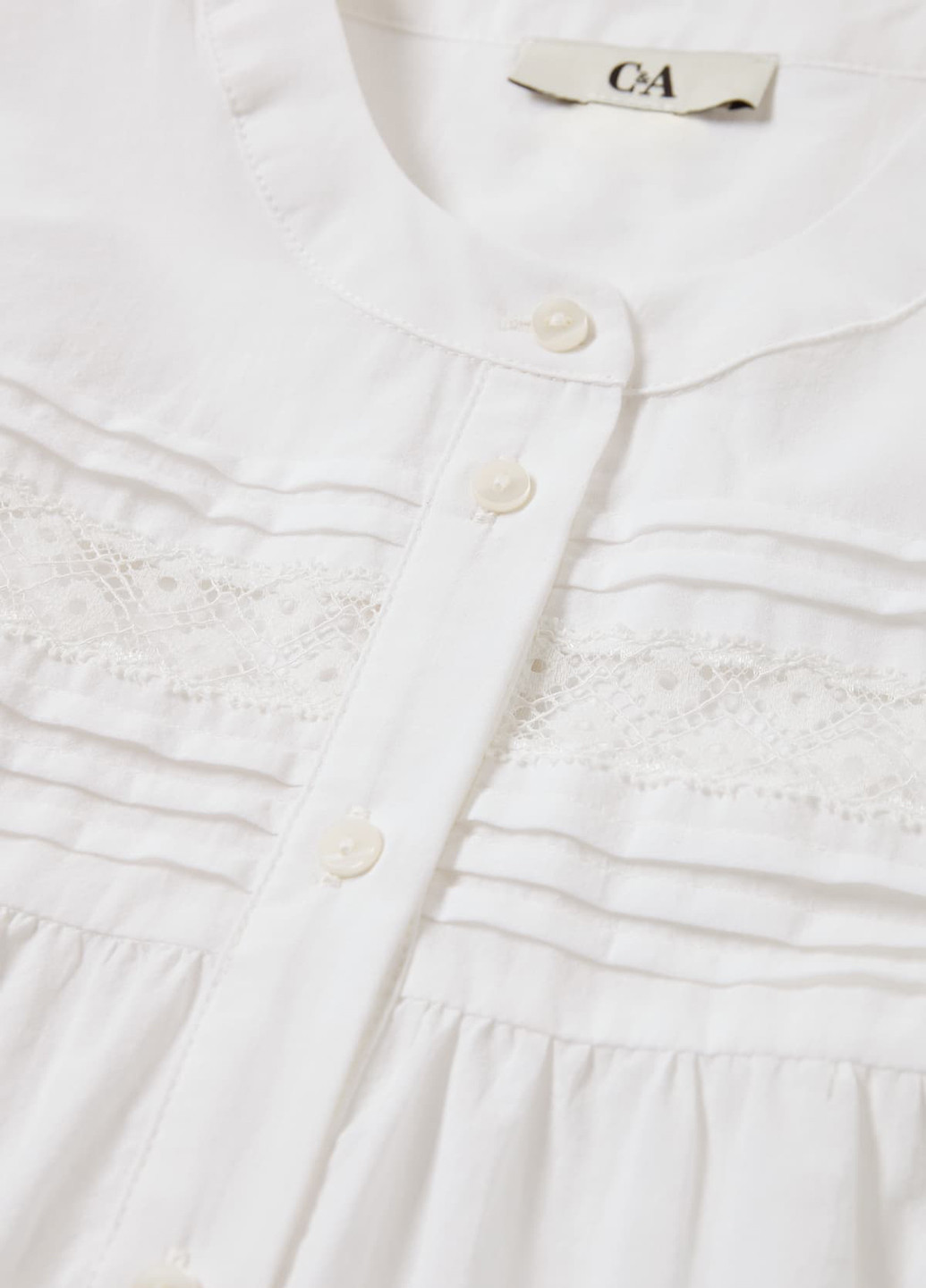 Біла літня блуза C&A