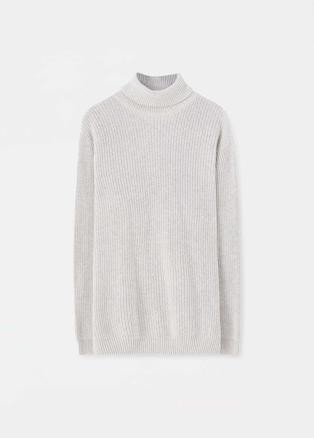 Світло-сірий демісезонний светр Pull & Bear
