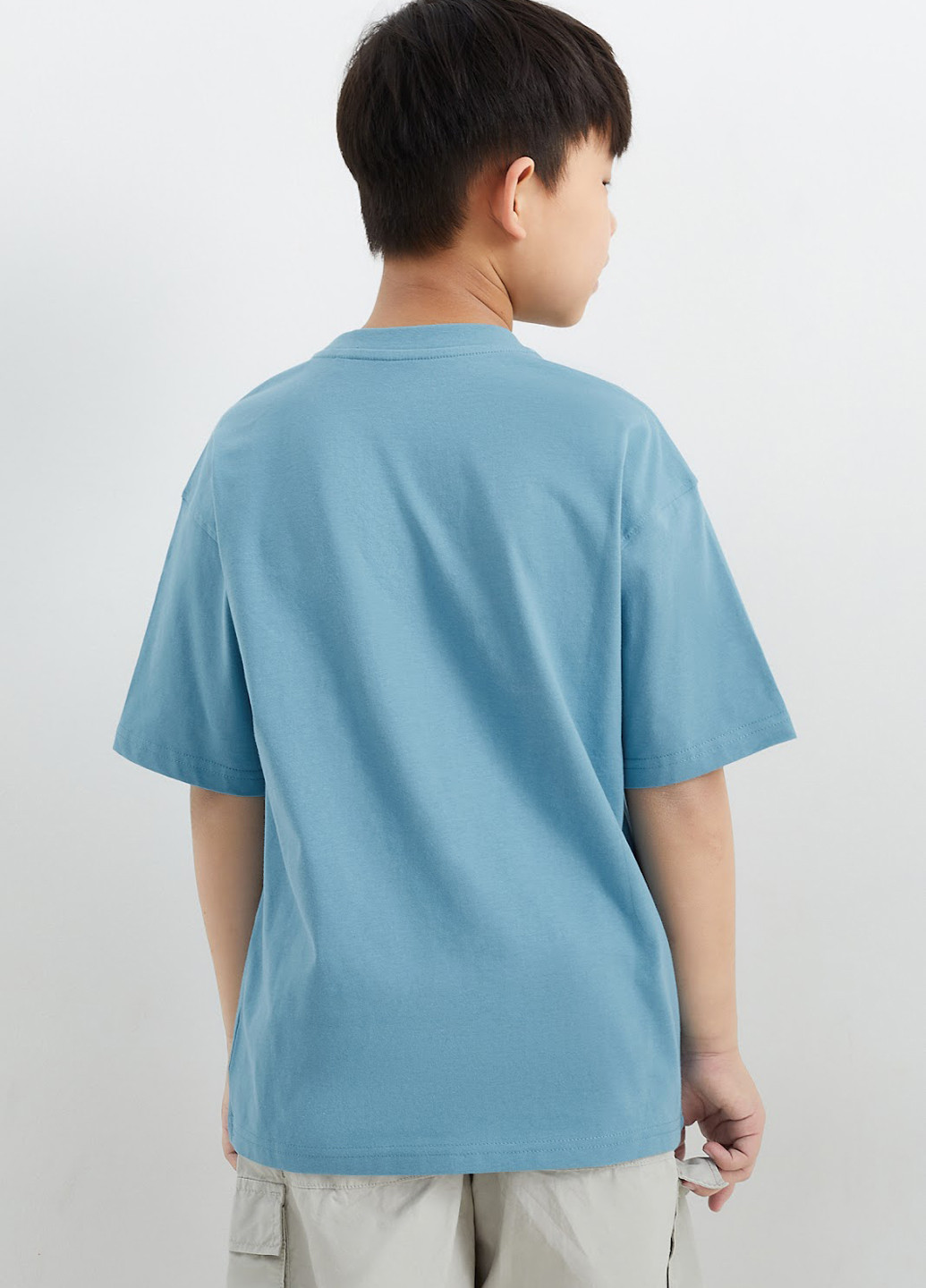 Сіро-голубий літня футболка C&A