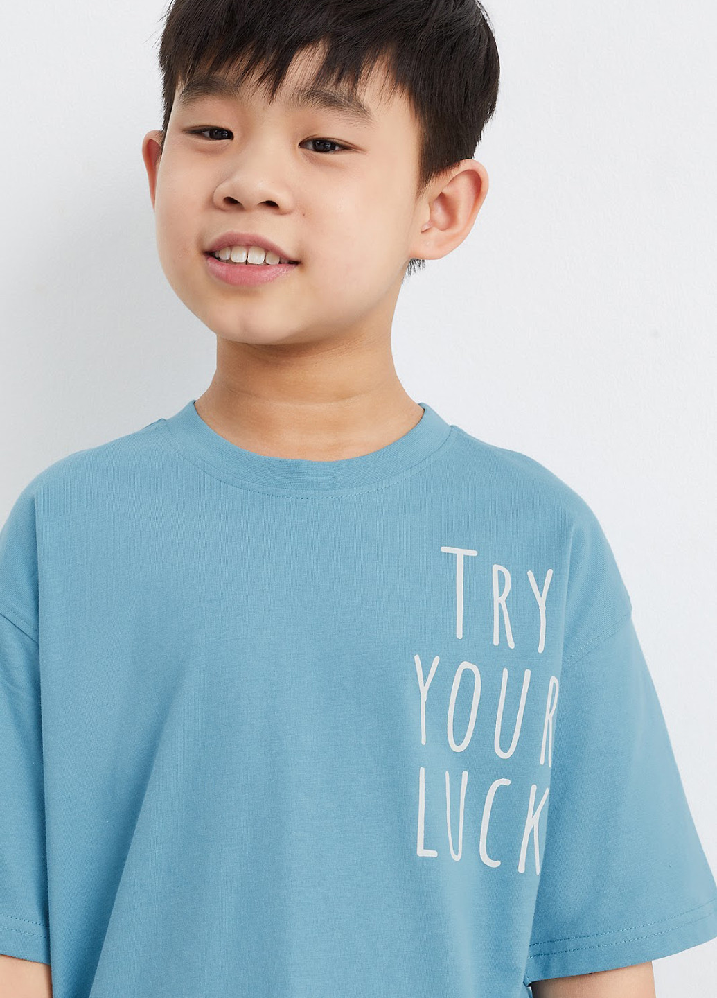 Сіро-голубий літня футболка C&A