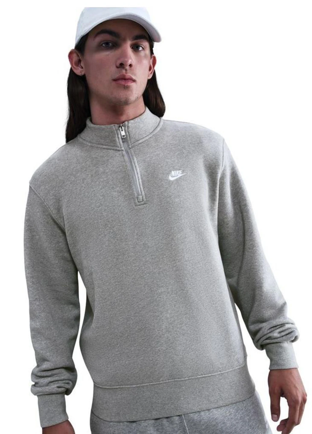 Толстовка FN3864-063 Nike M NK CLUB BB HZ TOP (369653211)