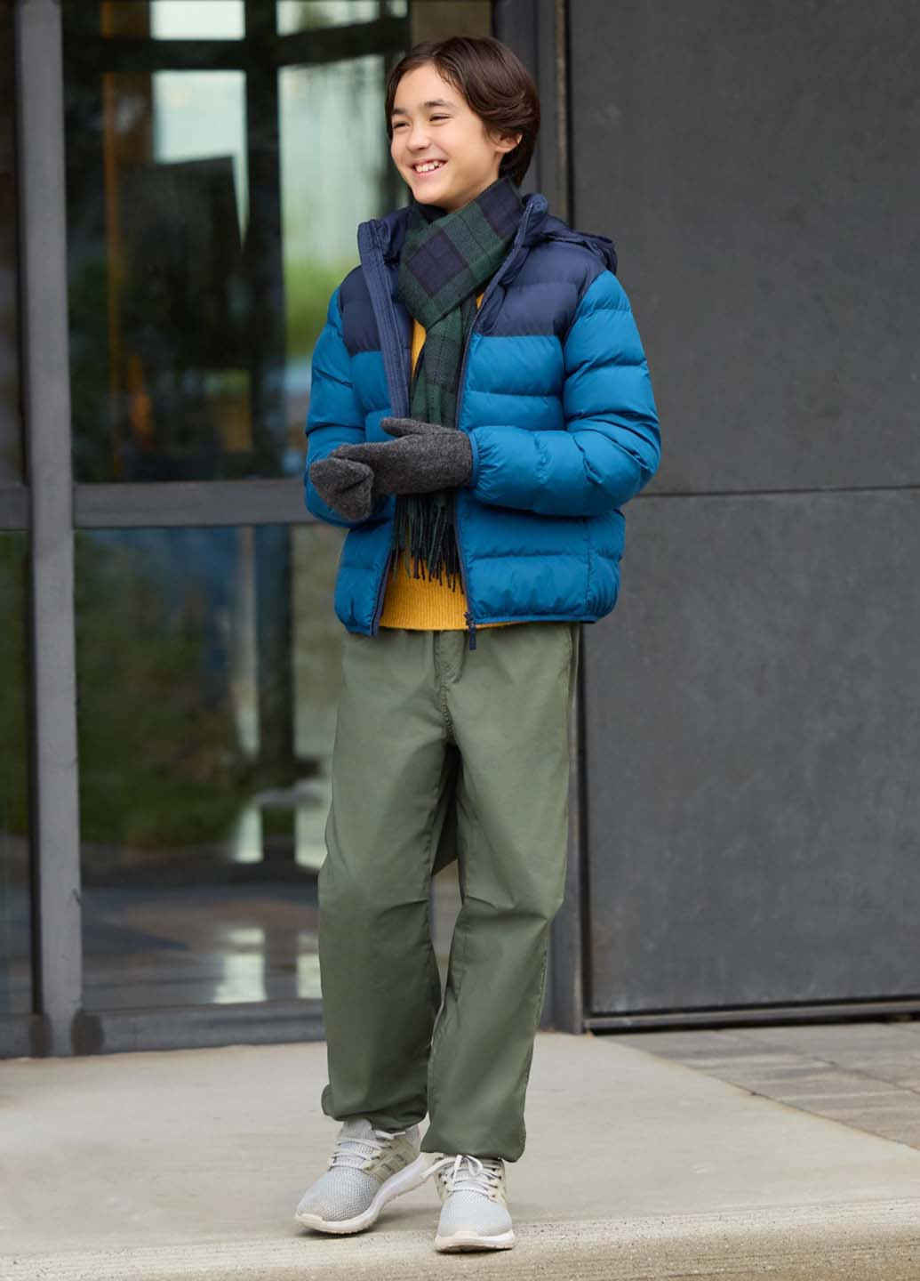 Желтый демисезонный джемпер джемпер Uniqlo