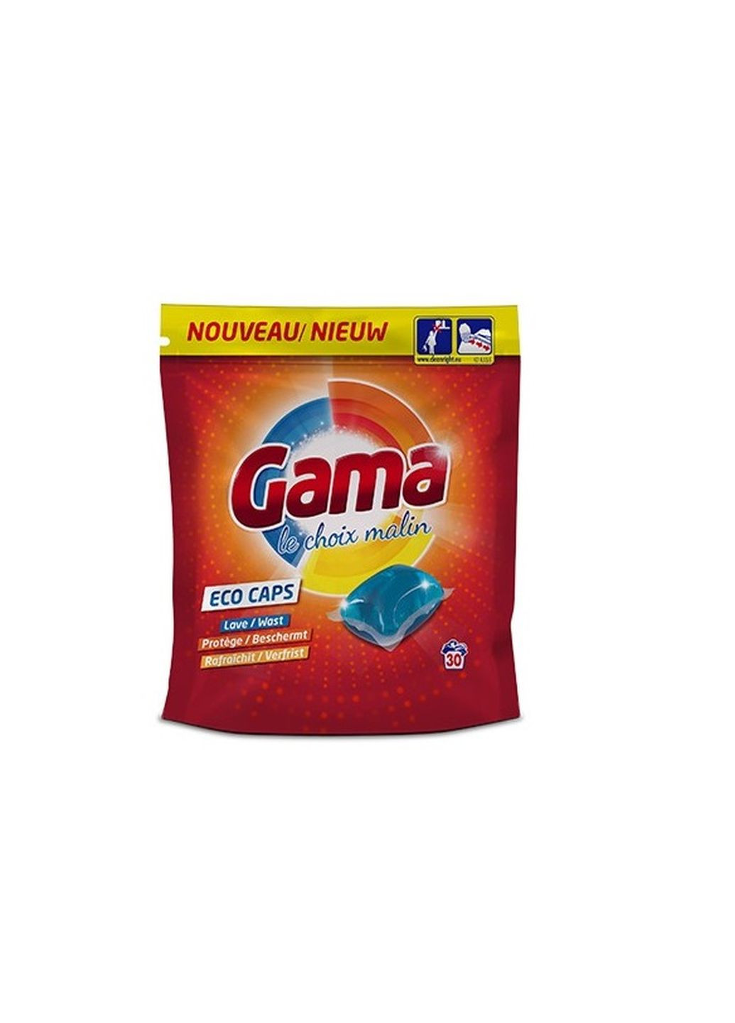 Капсули для прання 30шт Gama (201792951)