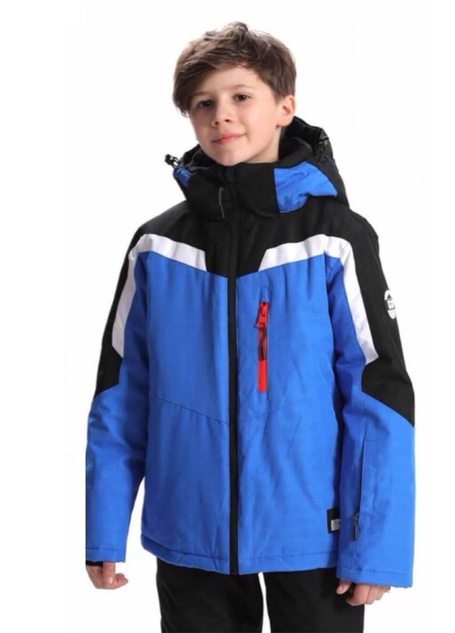 Куртка лижна дитяча синій з чорним (B3371-blue) Just Play (254435645)