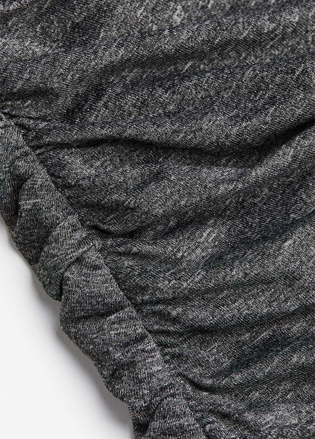 Темно-сіра кежуал сукня силуетна, сукня-водолазка H&M меланжева