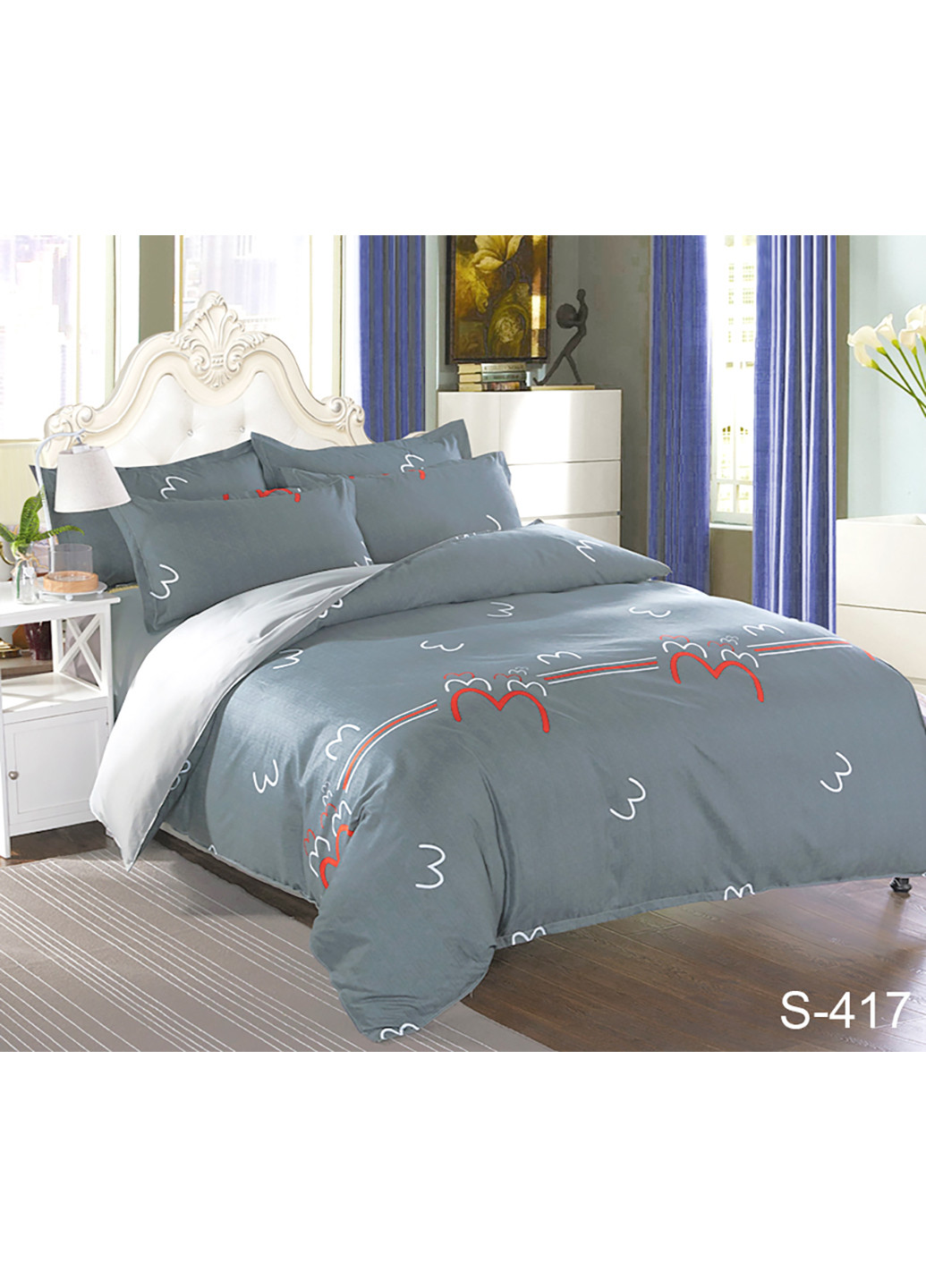 Комплект постельного белья с компаньоном King Size Tag (252313569)