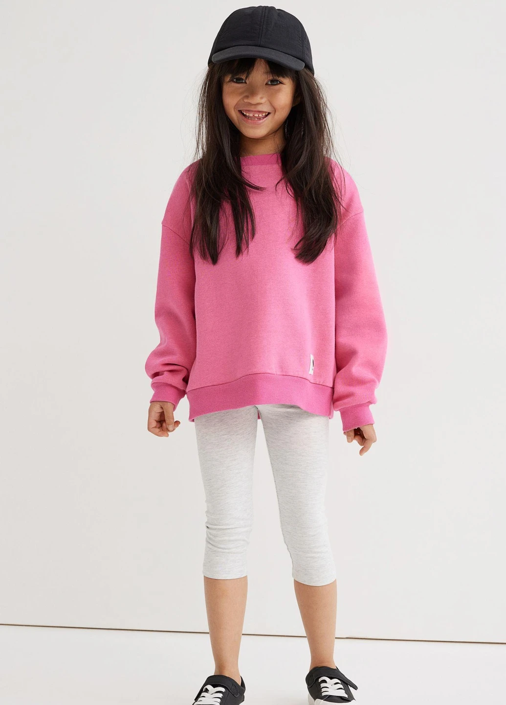 Лосини,білий, H&M Basic (254866827)
