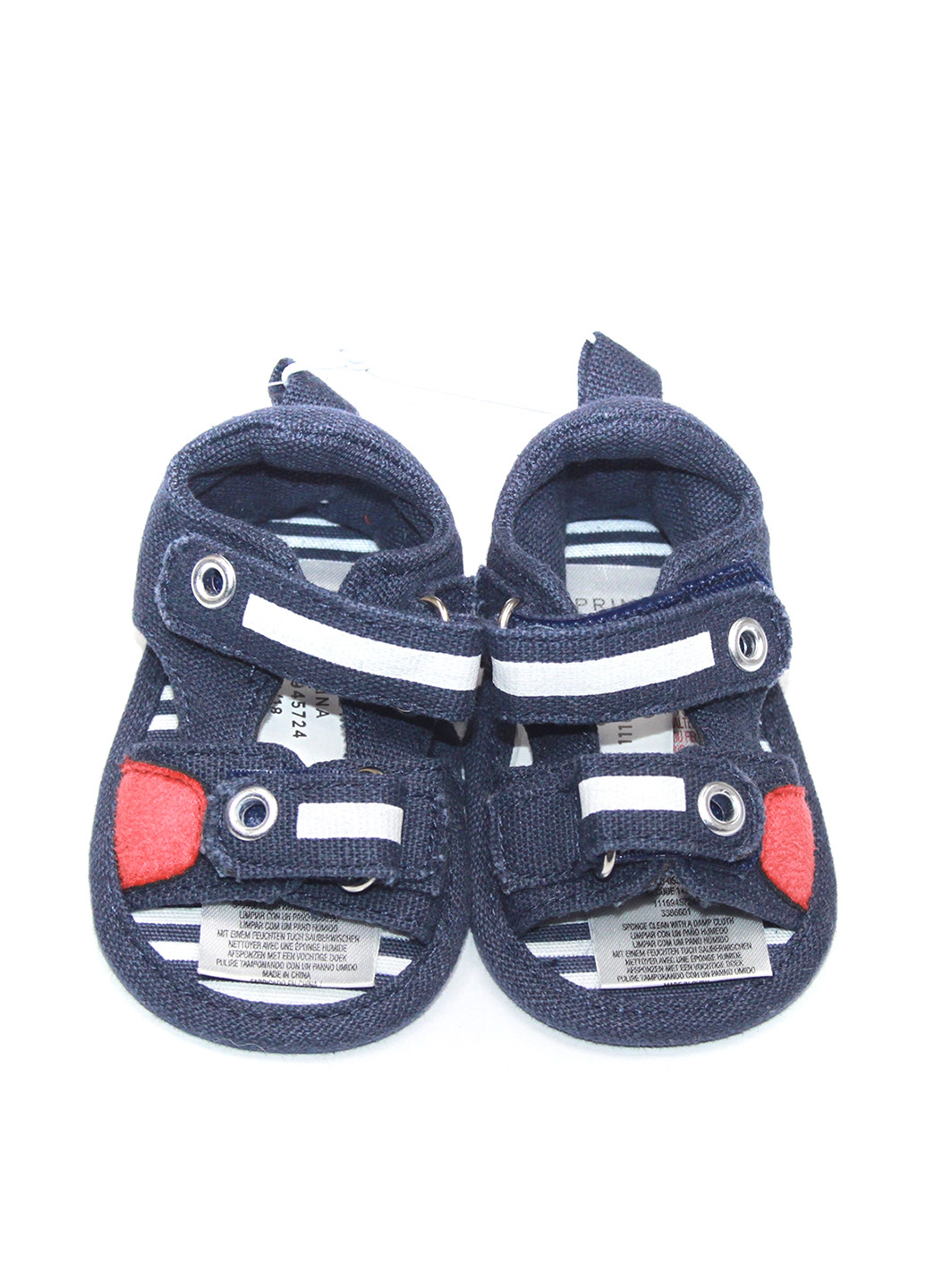 Синие кэжуал сандалии Primark на кнопках