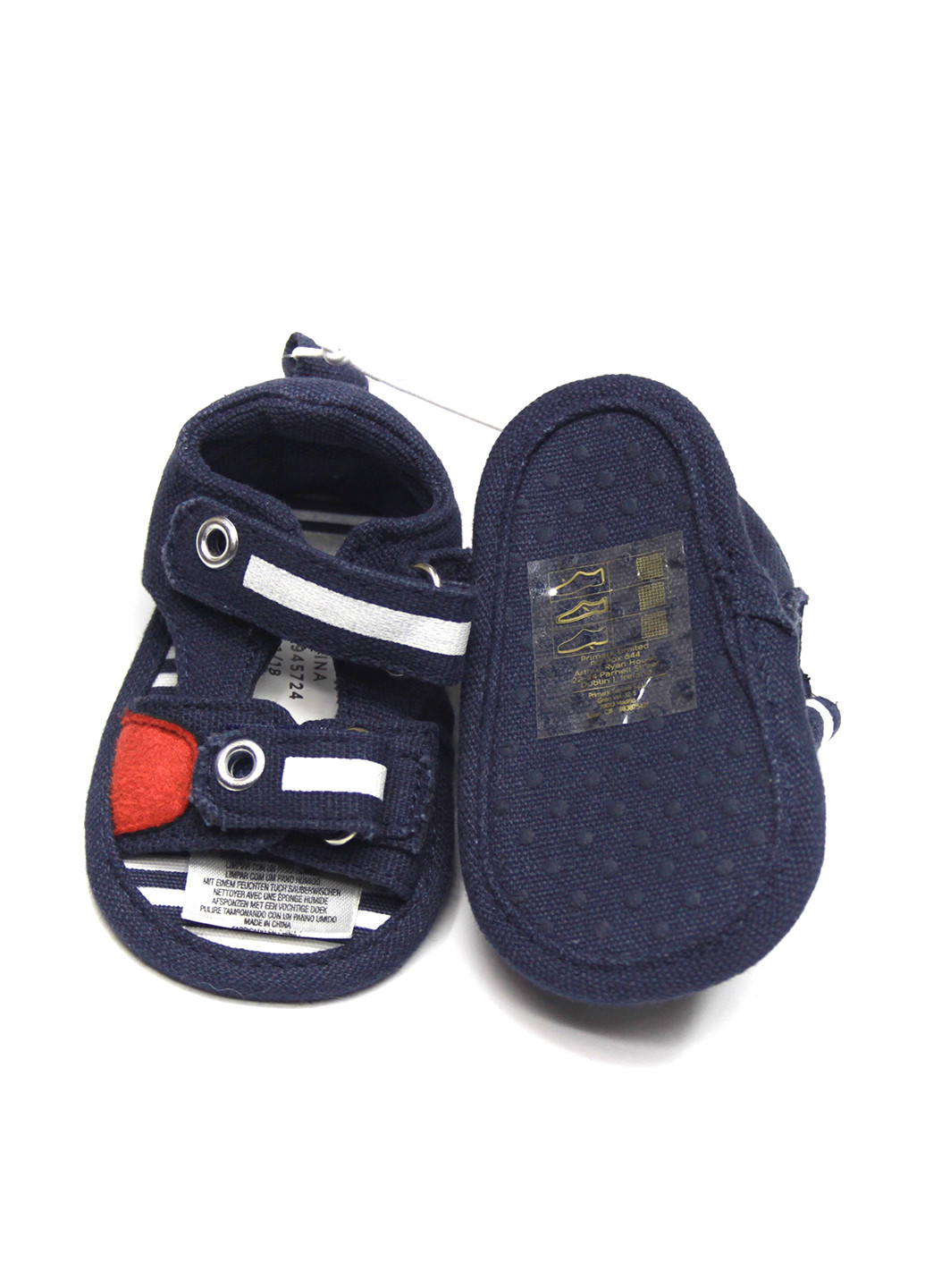 Синие кэжуал сандалии Primark на кнопках