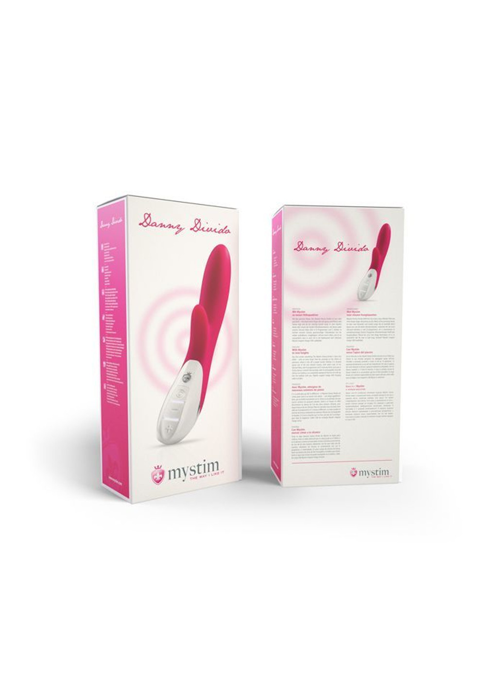 Вибратор-кролик Danny Divido Pink Mystim (252146437)