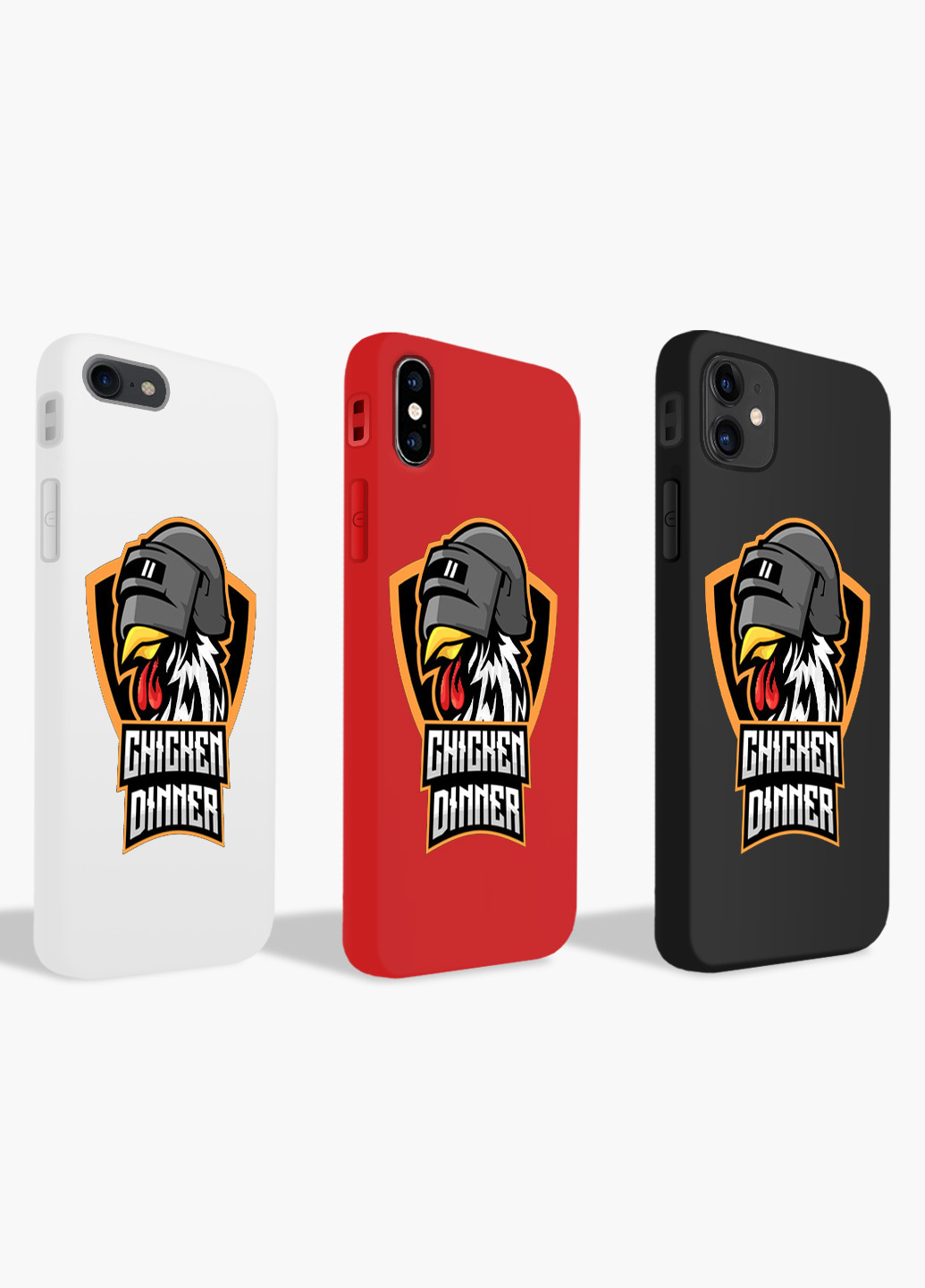 Чехол силиконовый Apple Iphone 8 Пубг Пабг (Pubg) (6151-1186) MobiPrint (219347904)