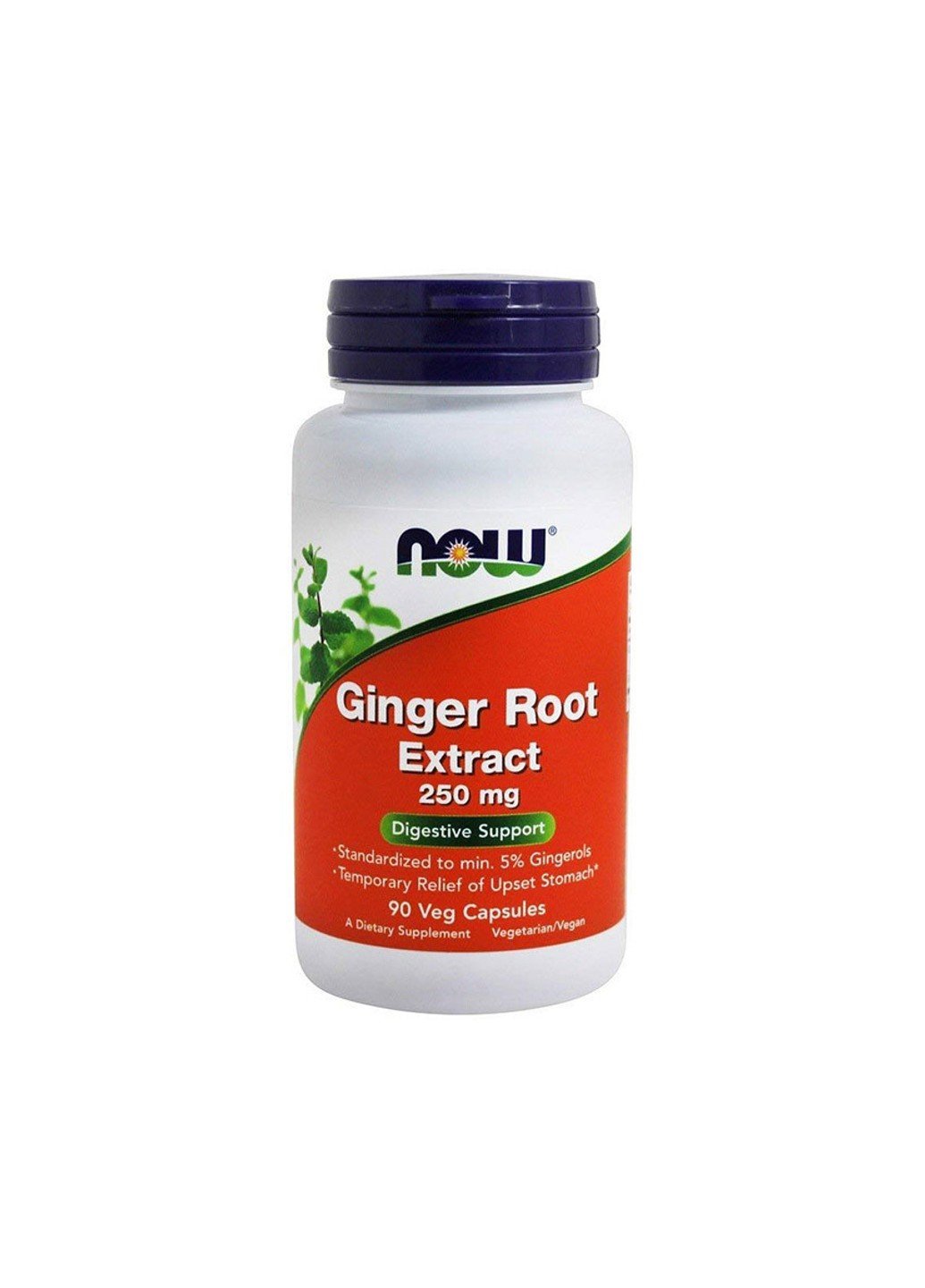Екстракт кореня імбиру Ginger Root Extract (90 капс) нау фудс Now Foods (255407921)
