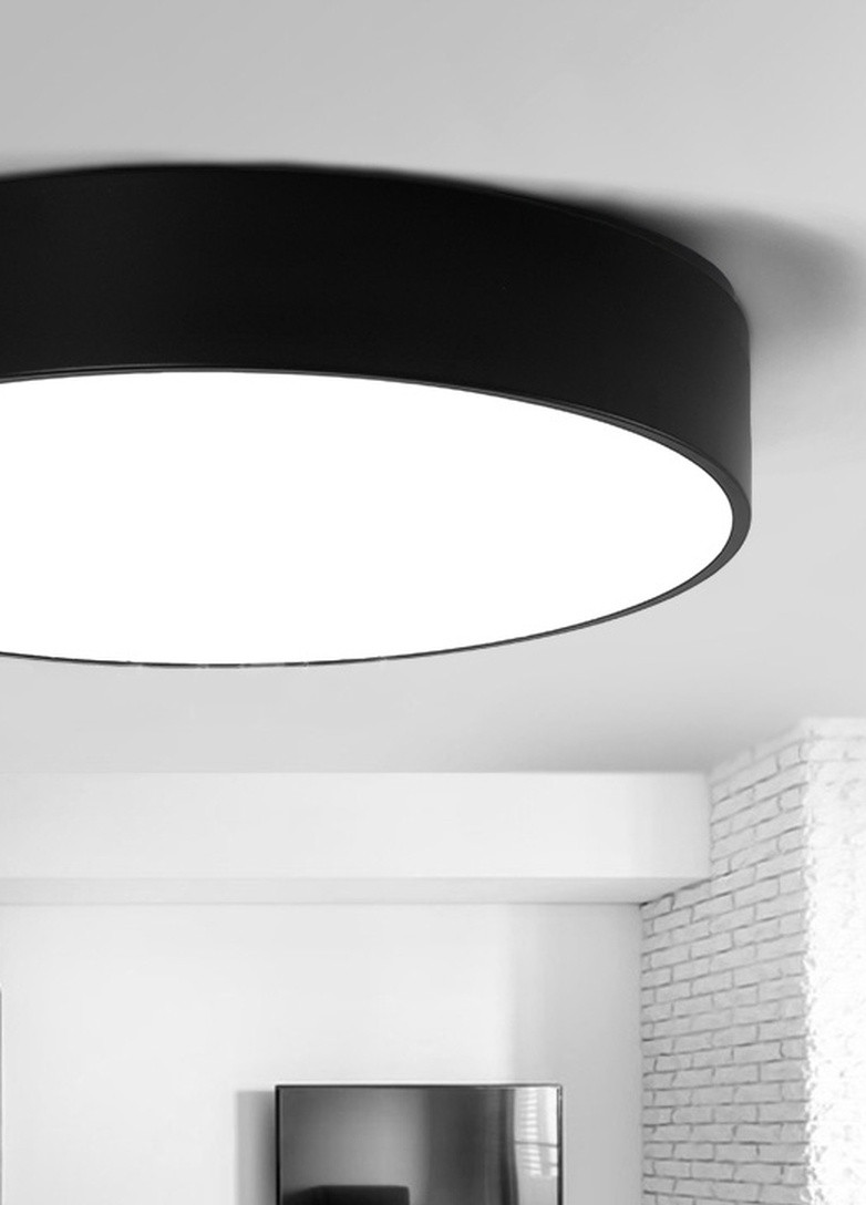 Світильник світлодіодний настінно-стельовий накладний WBL-18/23W WW BK Brille (253893136)