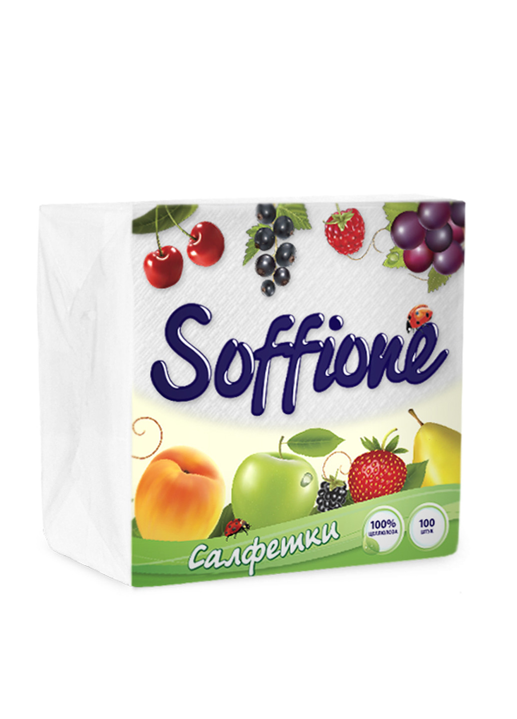 Серветки (100 шт.) Soffione (89734324)
